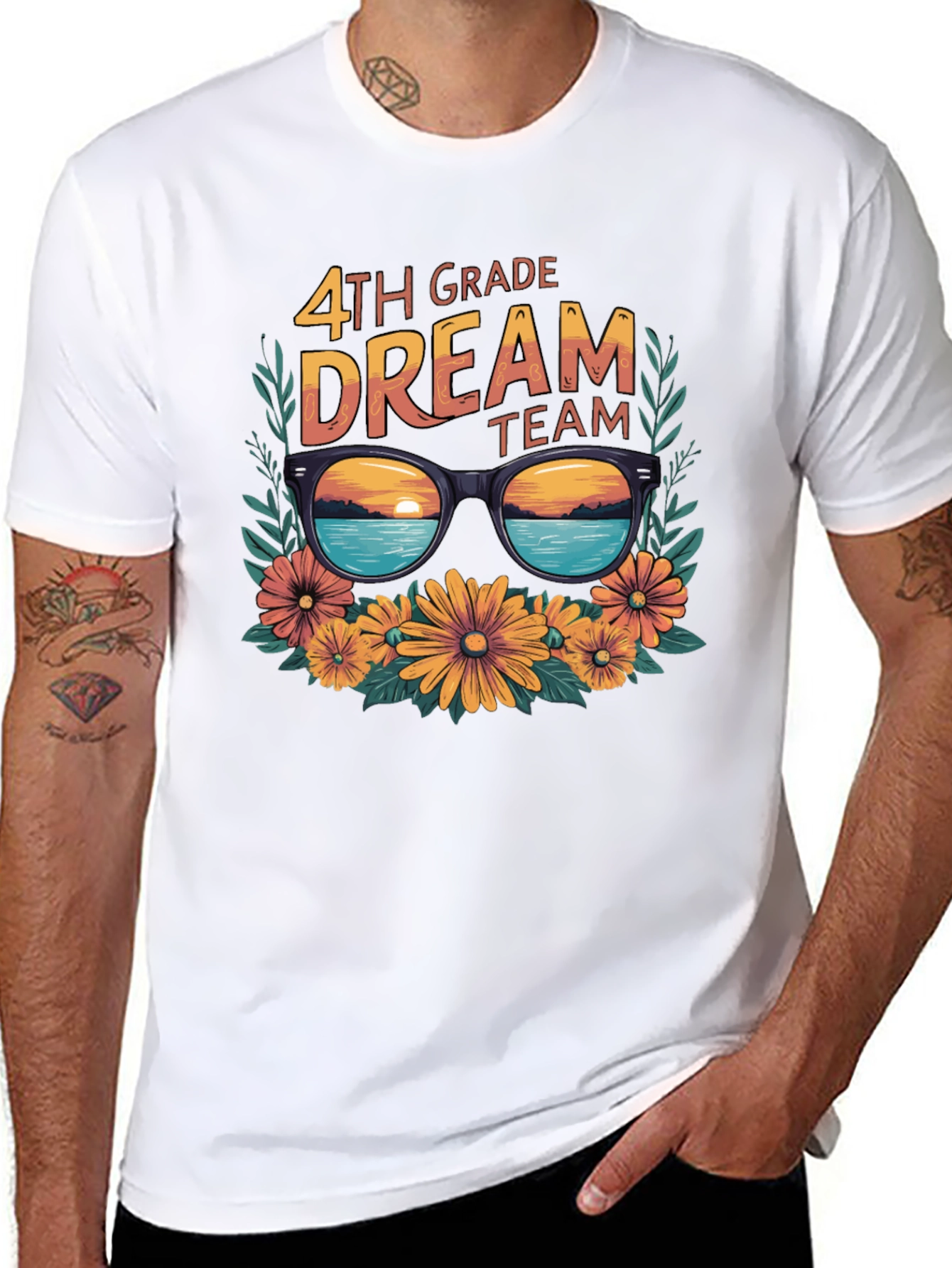 4th Grade Dream Team Graphic T-Shirt
