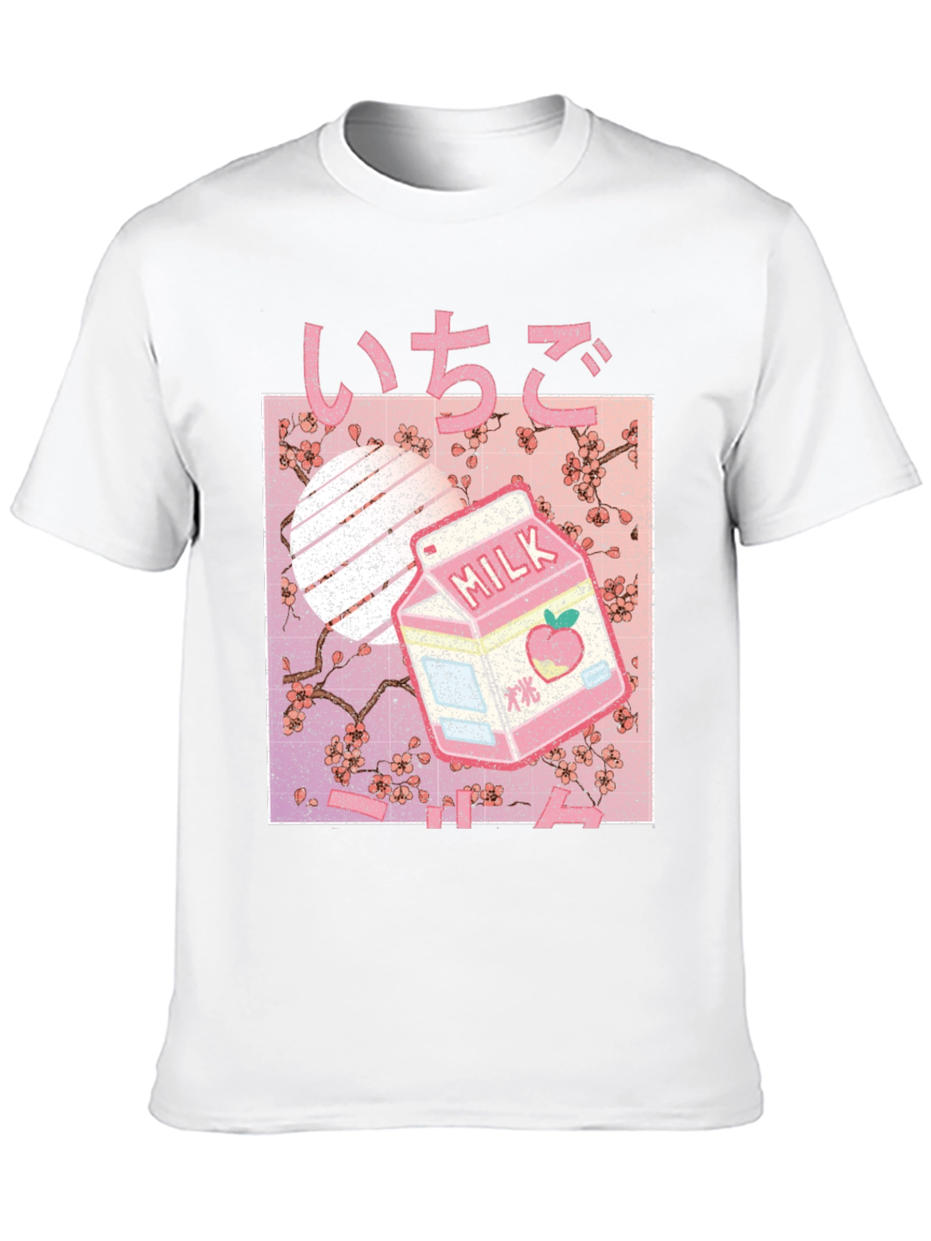 Strawberry Milk Aesthetic Graphic Tee