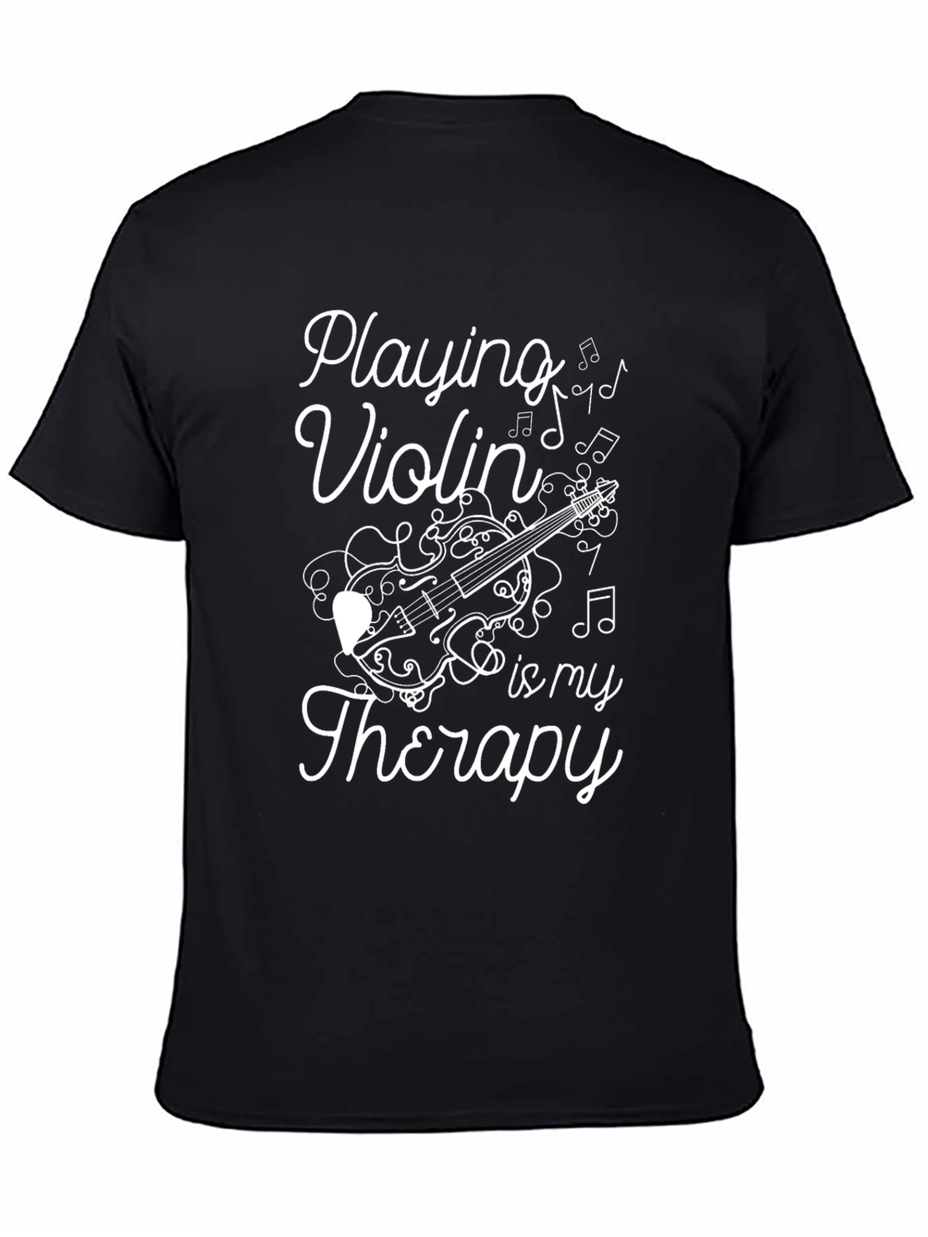 Playing Violin is My Therapy Graphic Tee