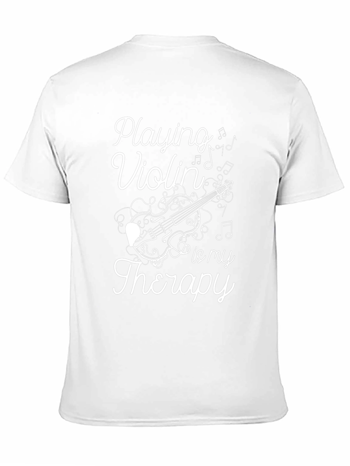 Playing Violin is My Therapy Graphic Tee