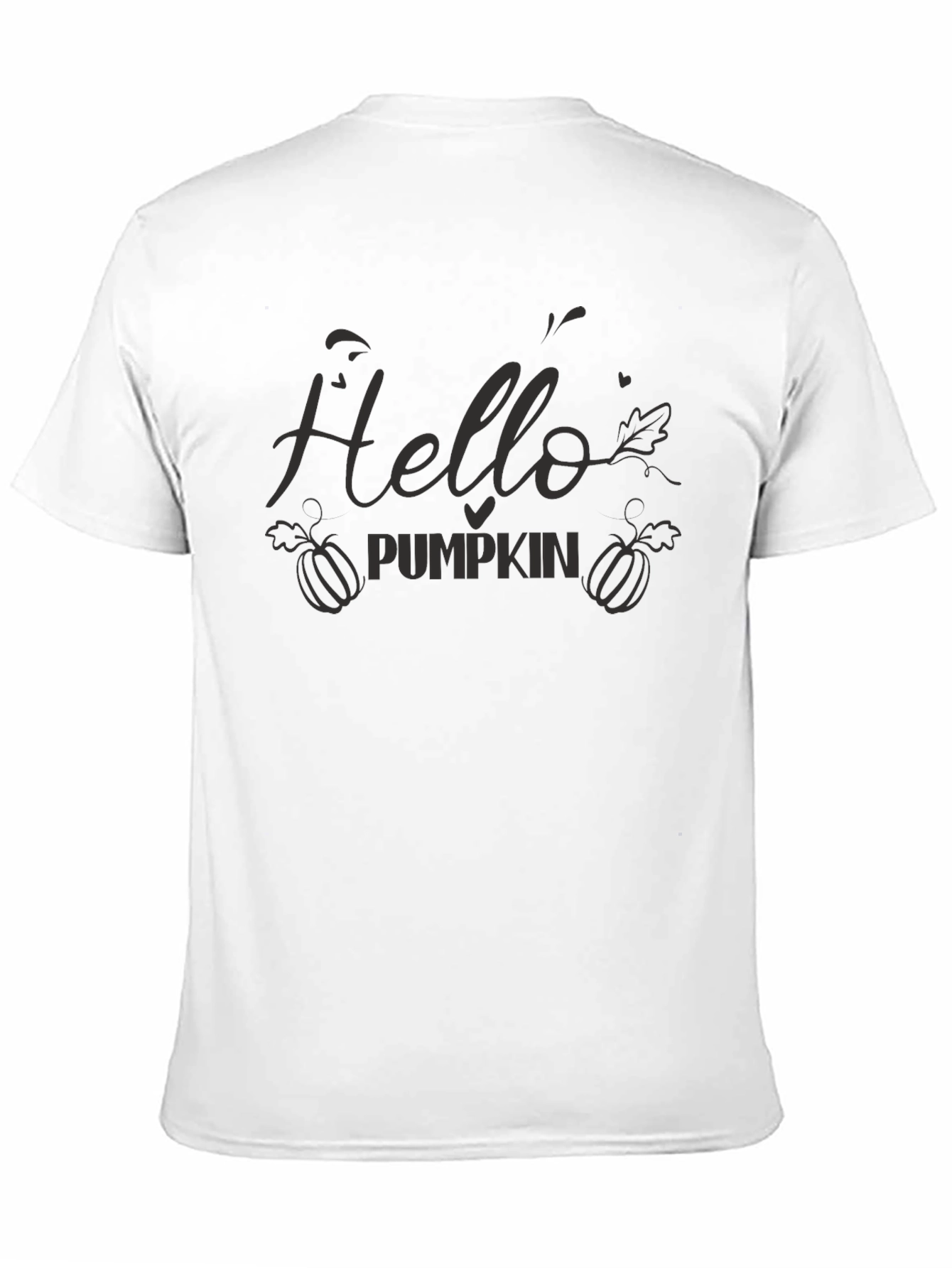 Hello Pumpkin Graphic Tee - Unisex Fall T-Shirt