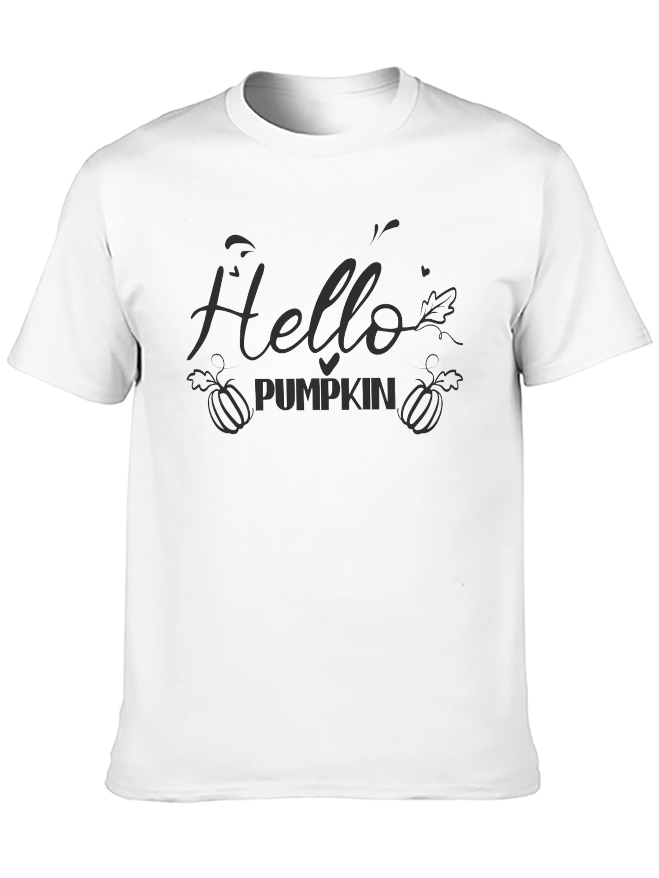 Hello Pumpkin Graphic Tee - Unisex Fall T-Shirt