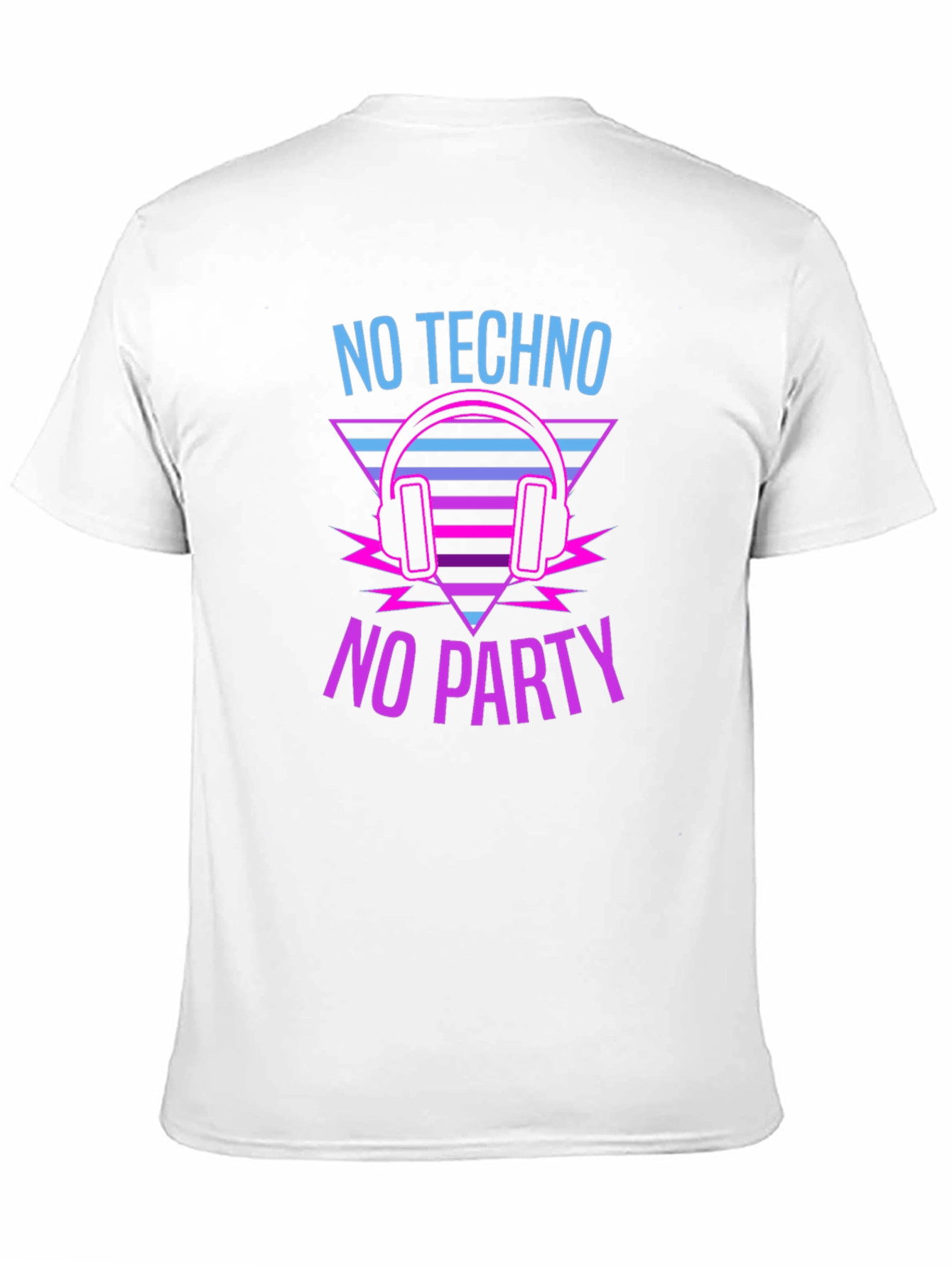 No Techno No Party Graphic T-Shirt