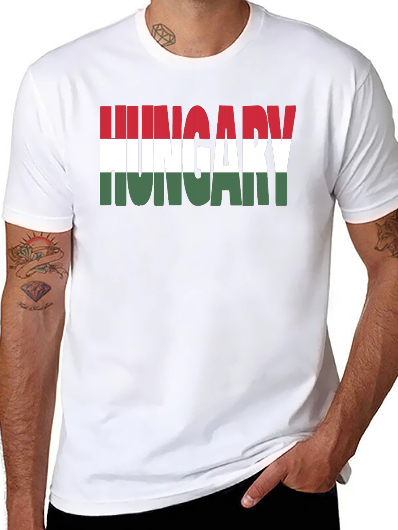 Hungary Flag T-Shirt - Country Pride Tee