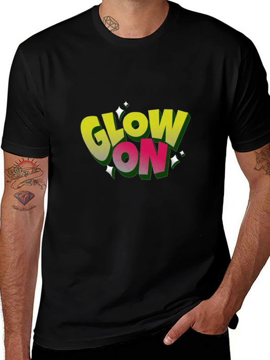 Glow On Black T-Shirt