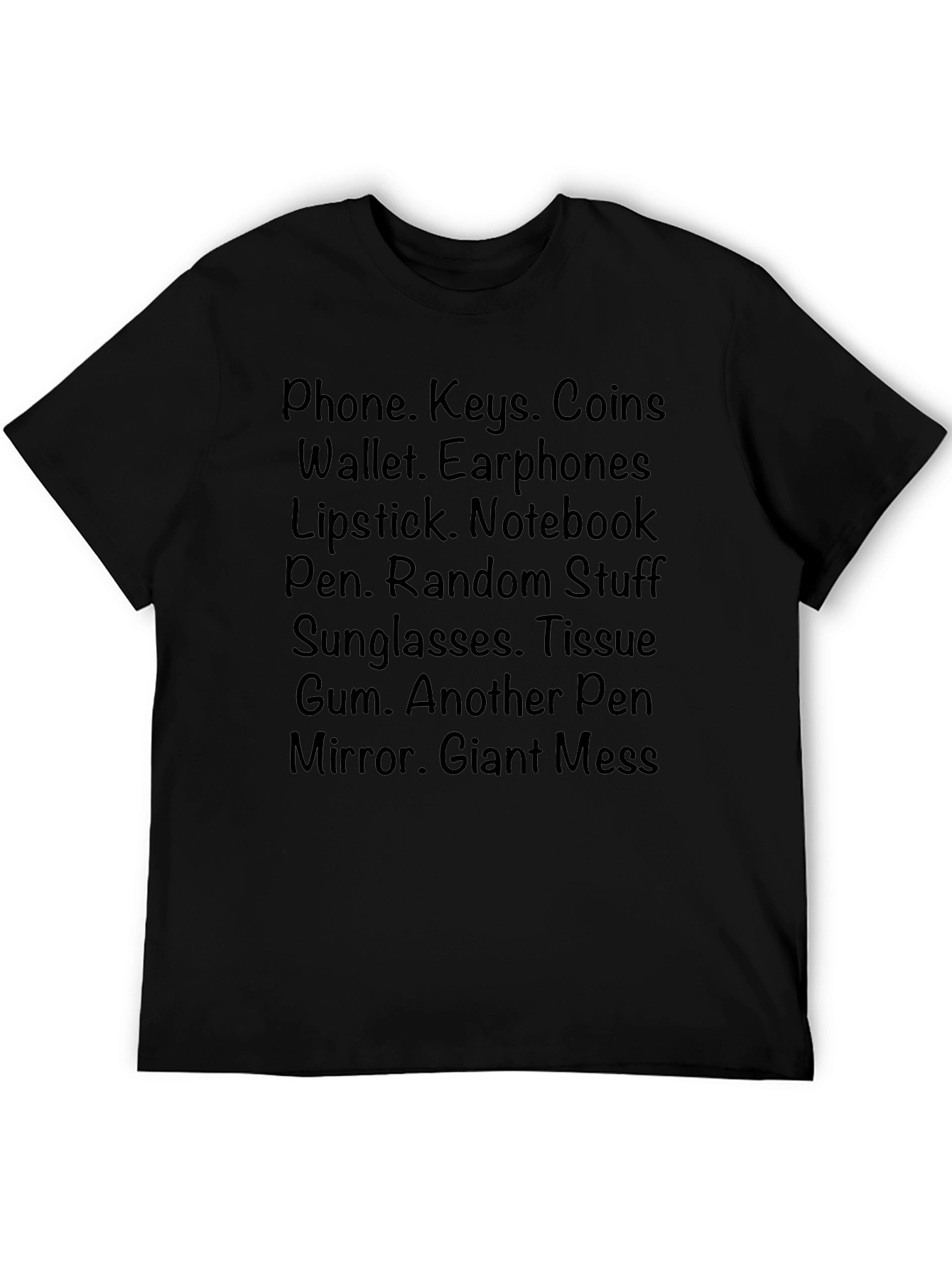 Pocket Contents Funny T-Shirt
