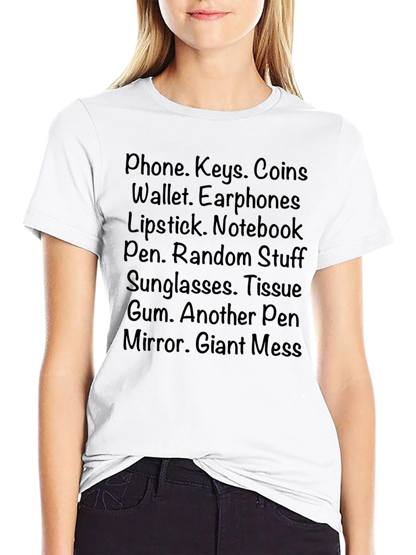 Pocket Contents Funny T-Shirt