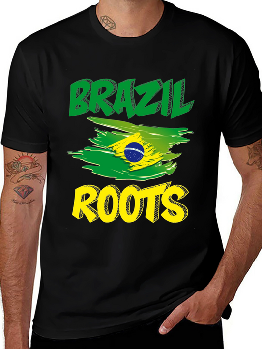 Brazil Roots T-Shirt - Show Your Heritage!