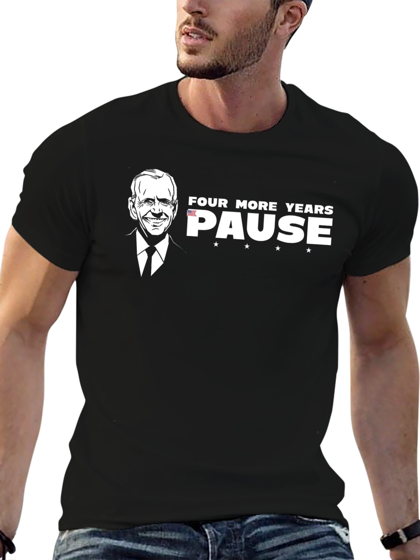 Four More Years? Pause T-Shirt