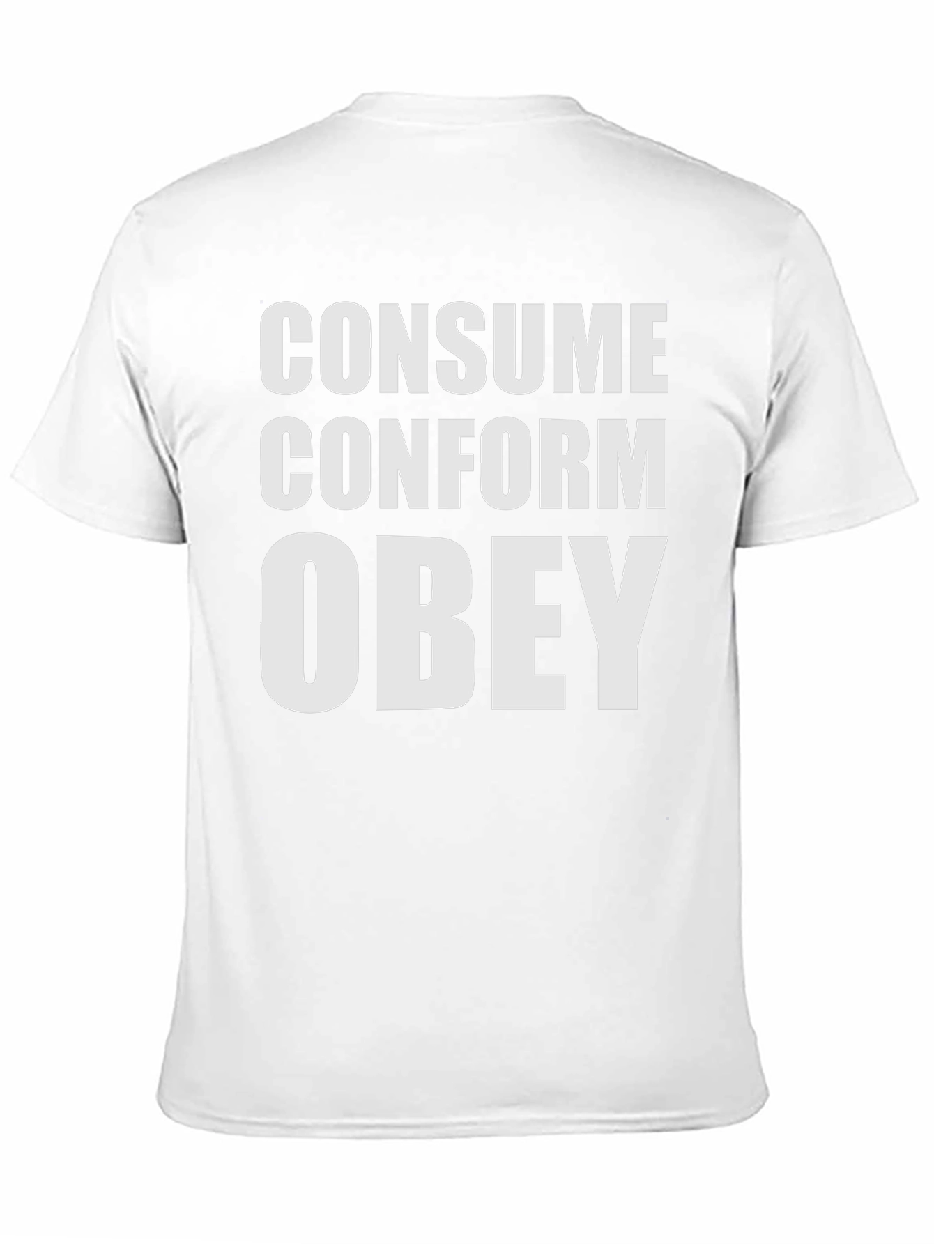Consume Conform Obey Graphic Tee