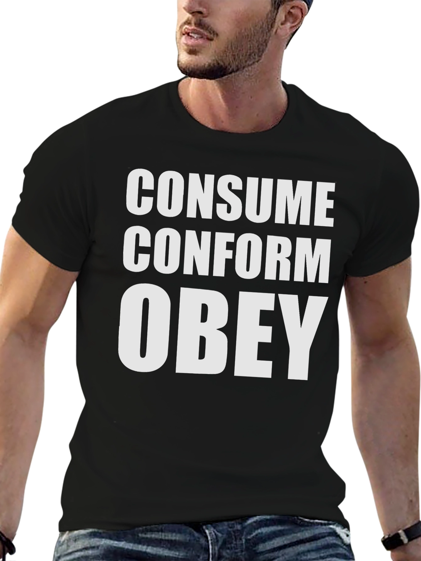 Consume Conform Obey Graphic Tee