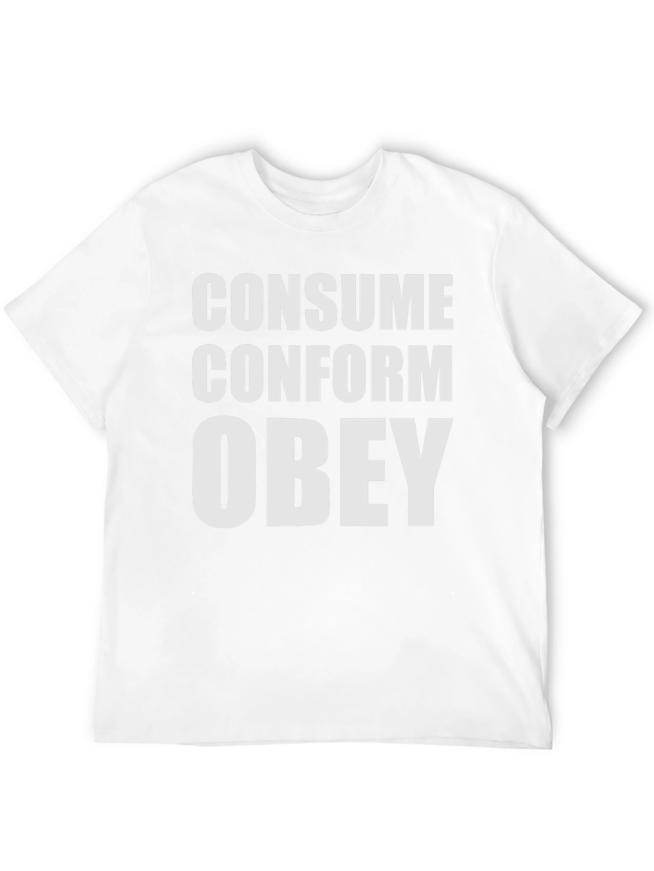 Consume Conform Obey Graphic Tee