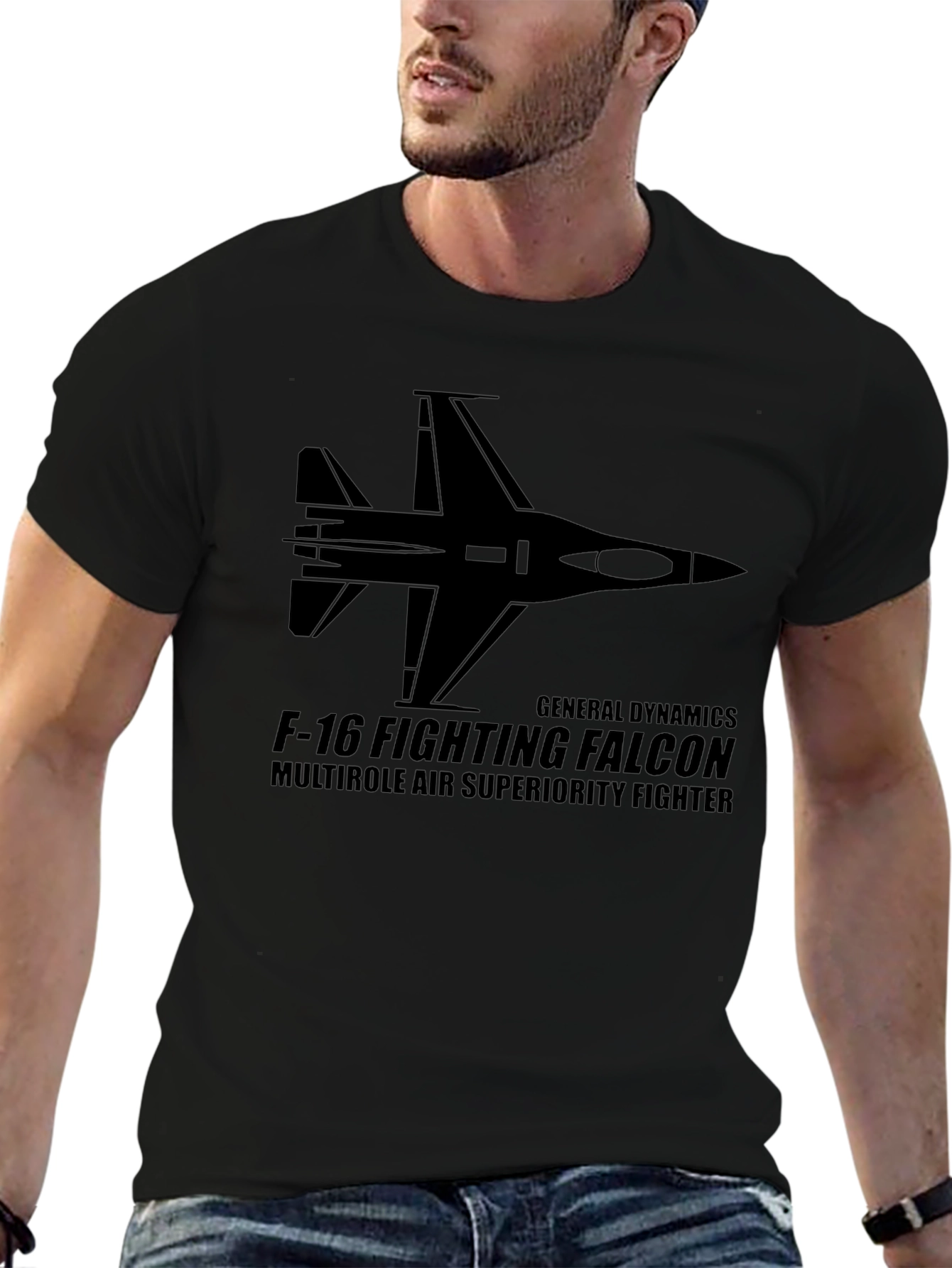 F-16 Fighting Falcon Graphic T-Shirt