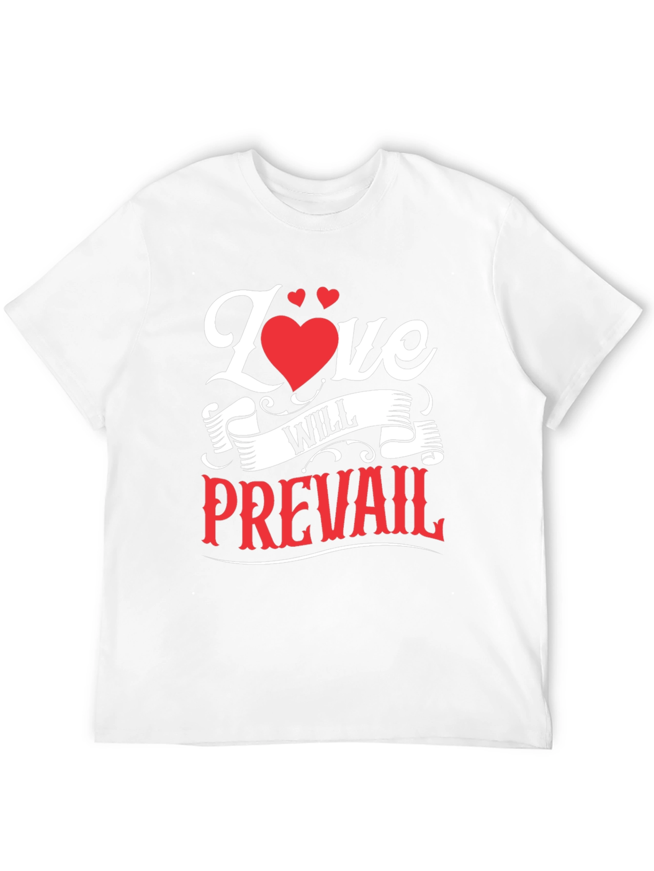 Love Will Prevail Graphic Tee - Black