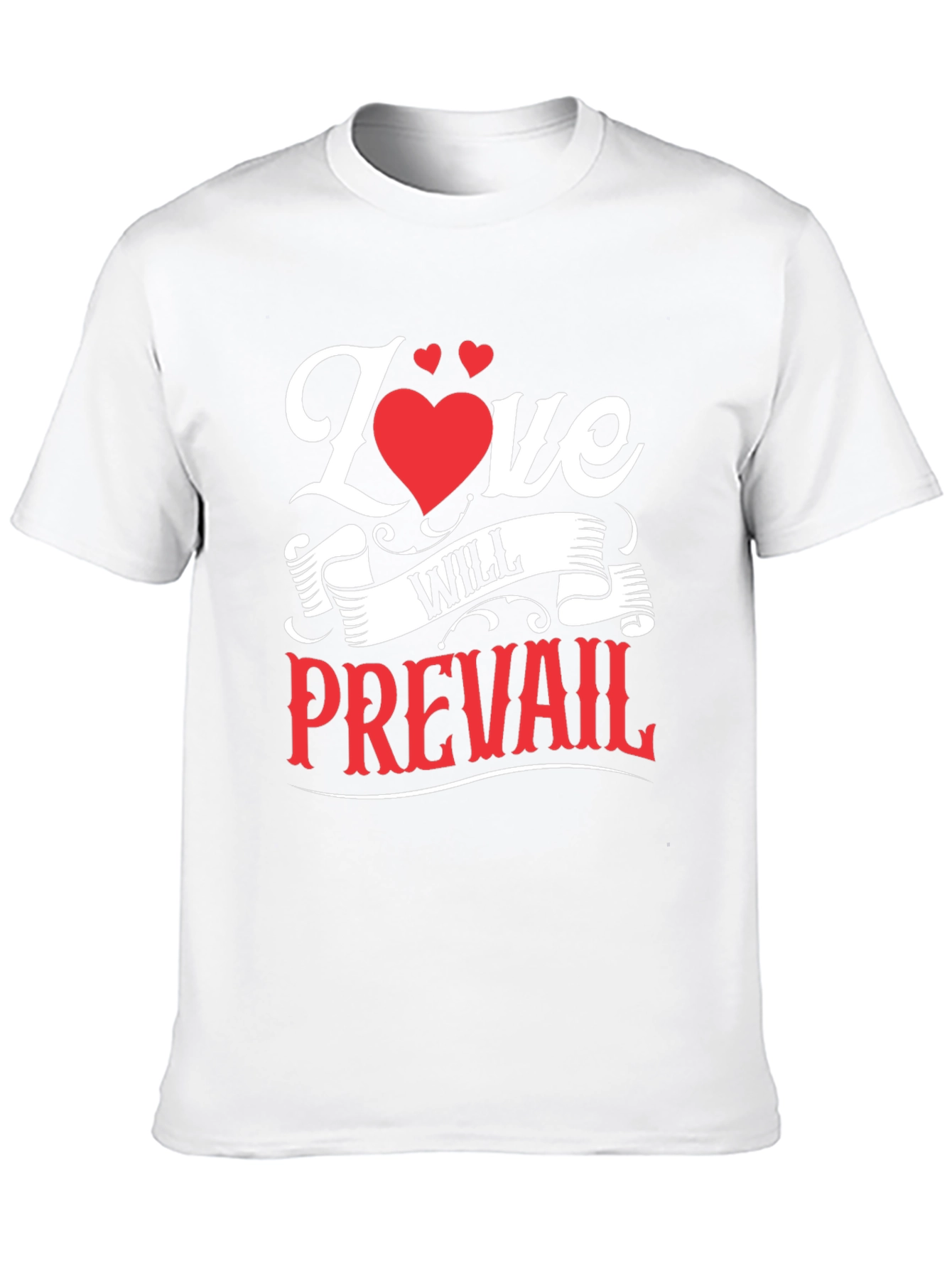 Love Will Prevail Graphic Tee - Black