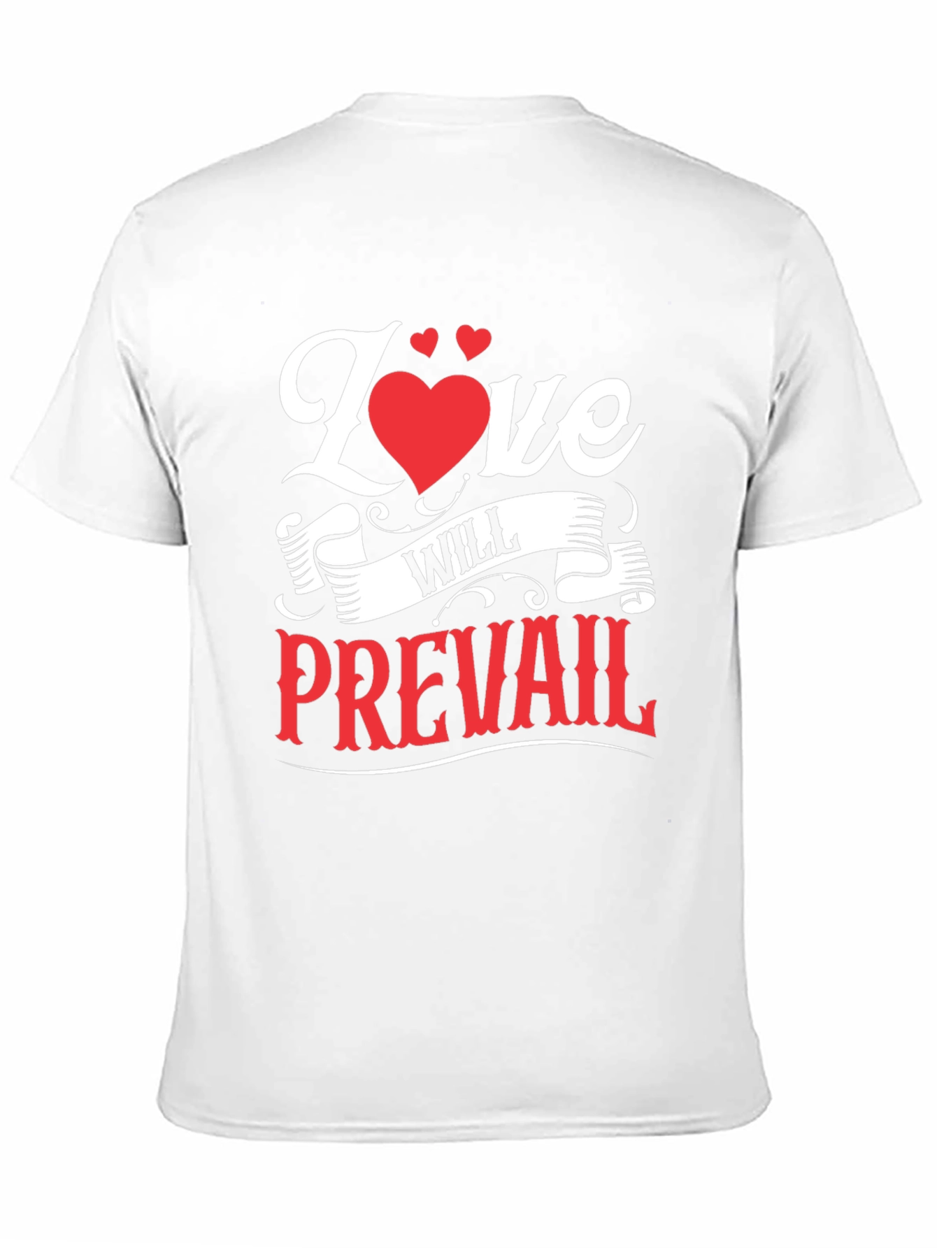 Love Will Prevail Graphic Tee - Black
