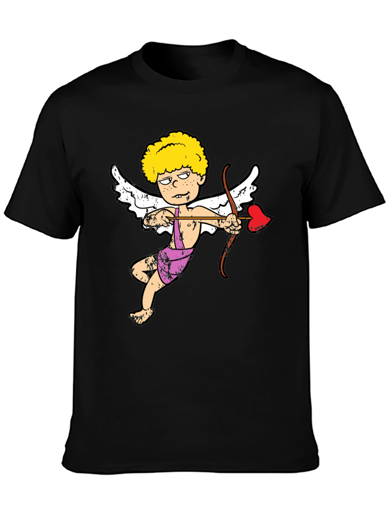 Cupid Cartoon Graphic T-Shirt