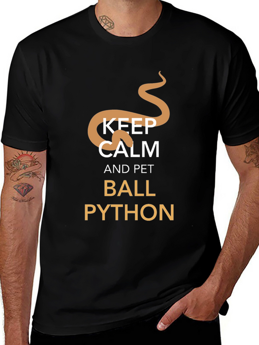 Keep Calm Ball Python T-Shirt