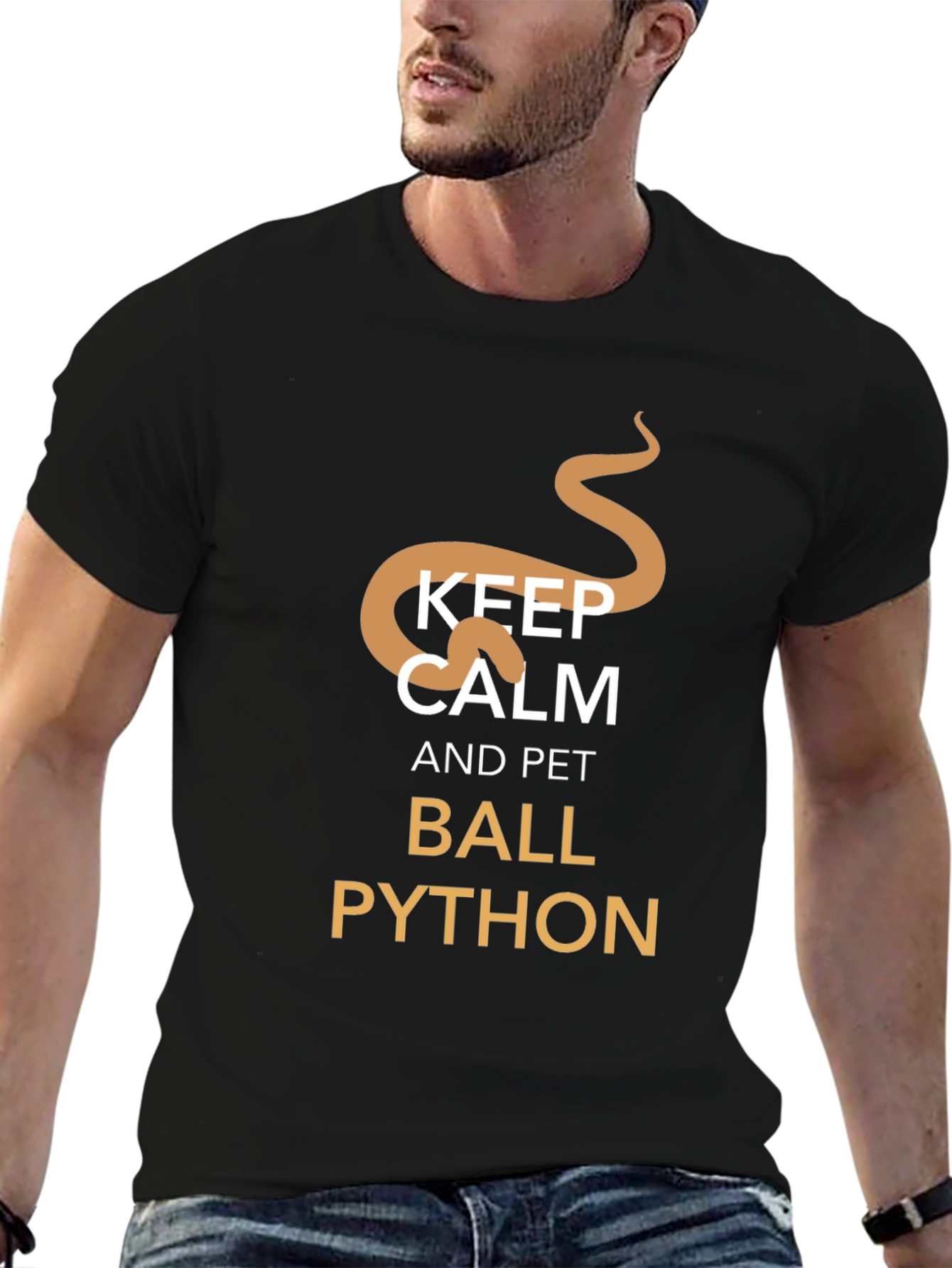 Keep Calm Ball Python T-Shirt