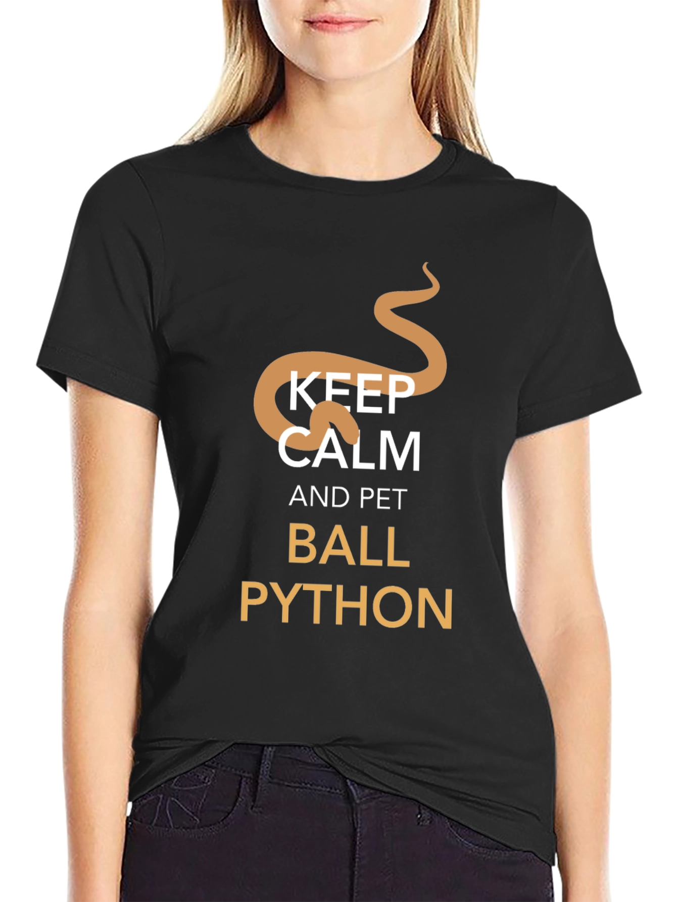 Keep Calm Ball Python T-Shirt