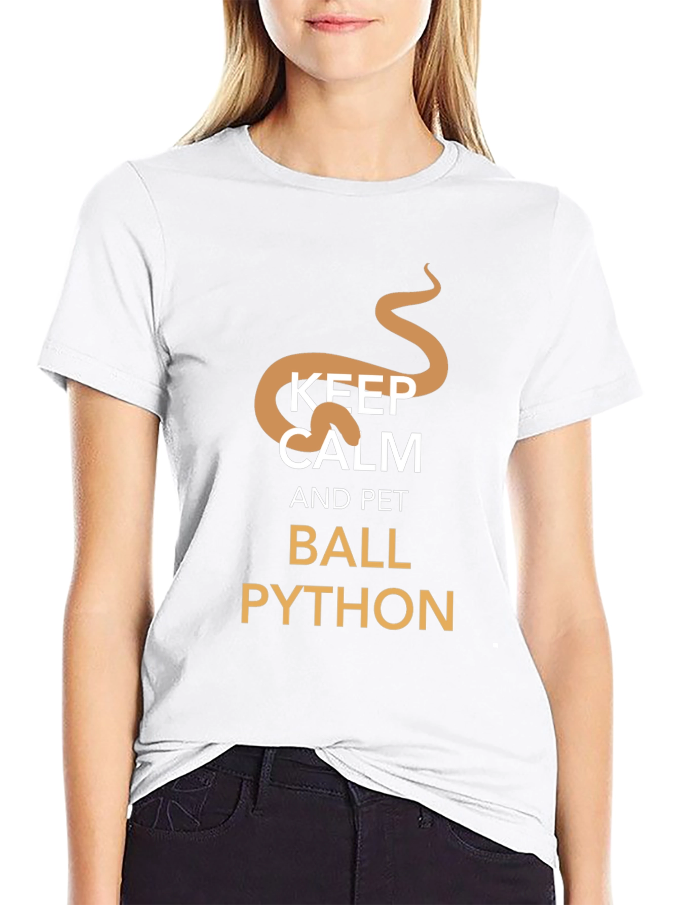 Keep Calm Ball Python T-Shirt