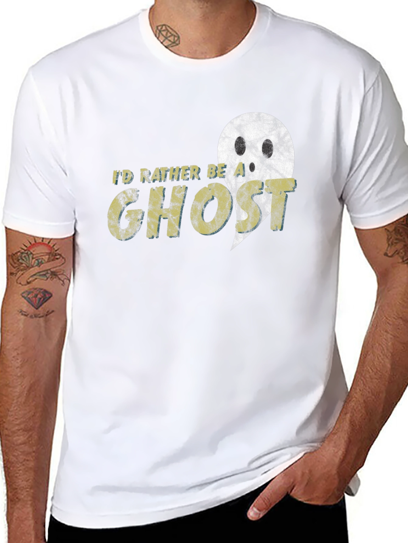 Id Rather Be A Ghost T-Shirt