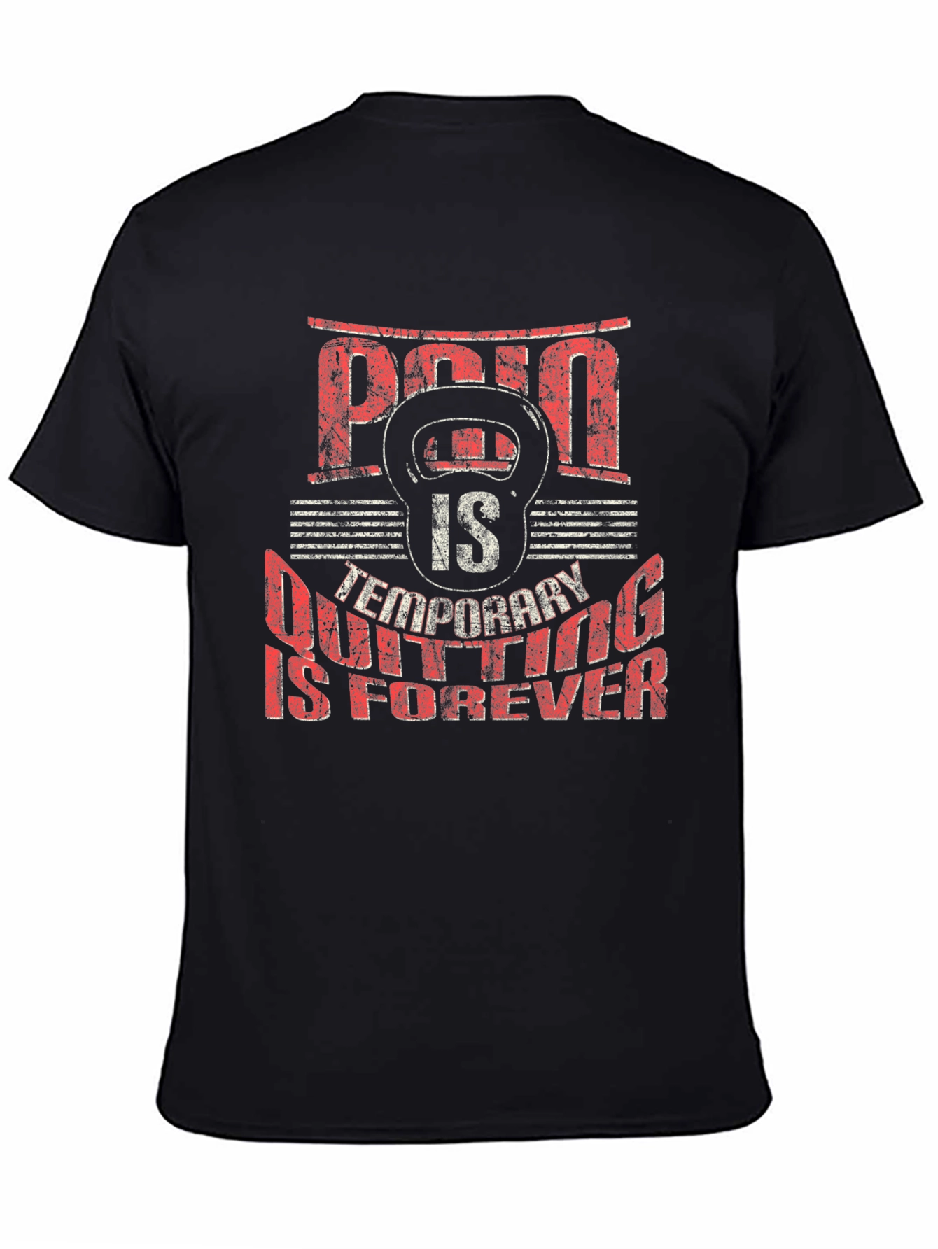 Pain Is Temporary Fitness T-Shirt