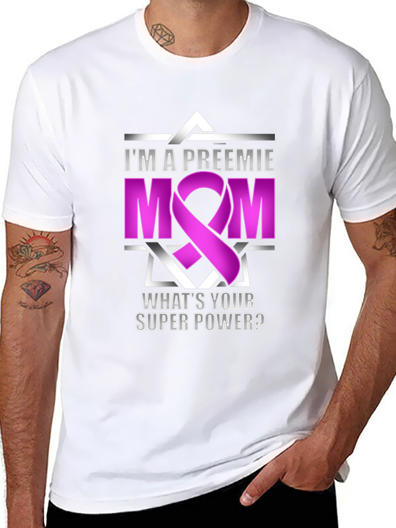 Preemie Mom Superpower T-Shirt