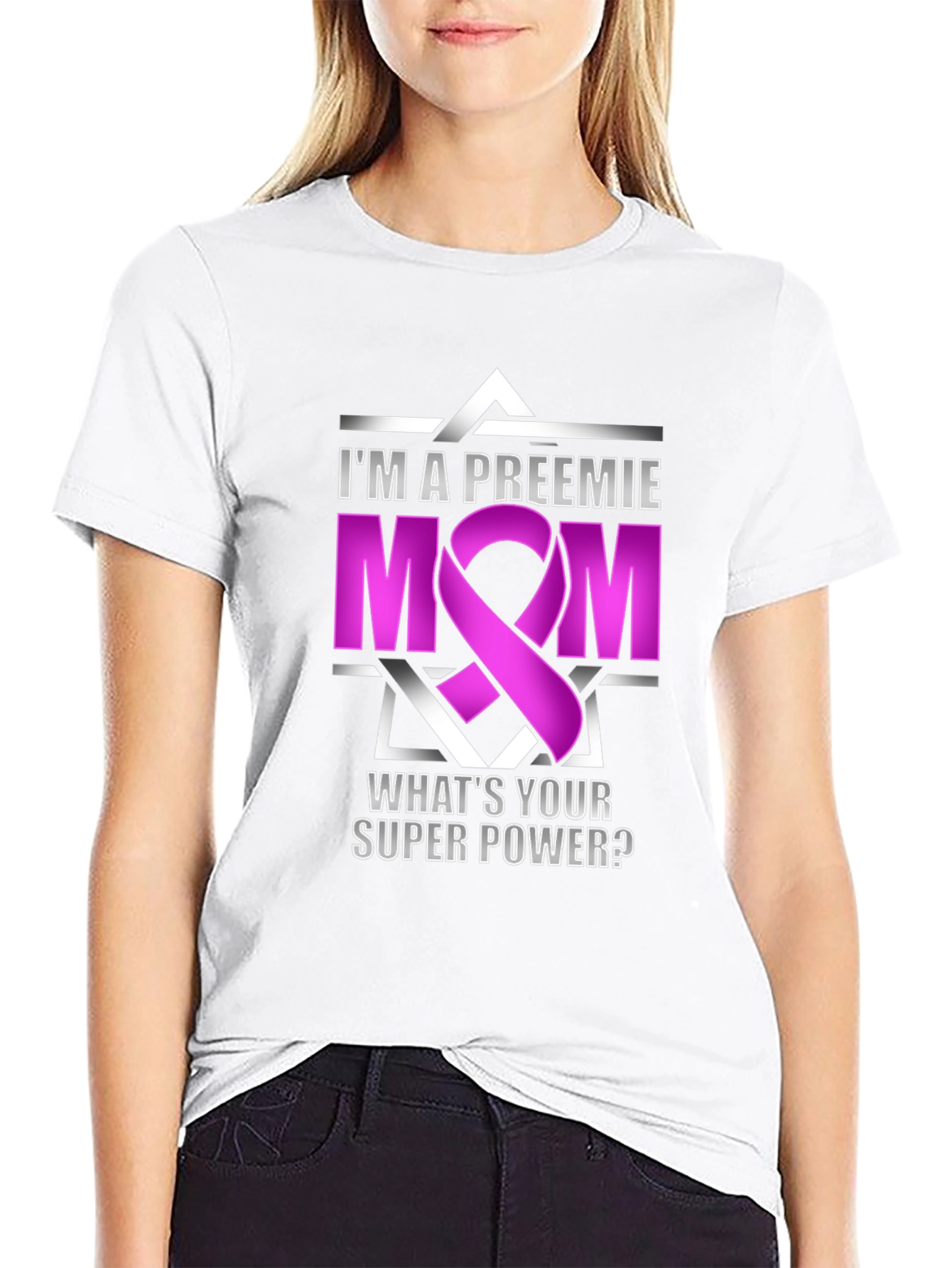 Preemie Mom Superpower T-Shirt