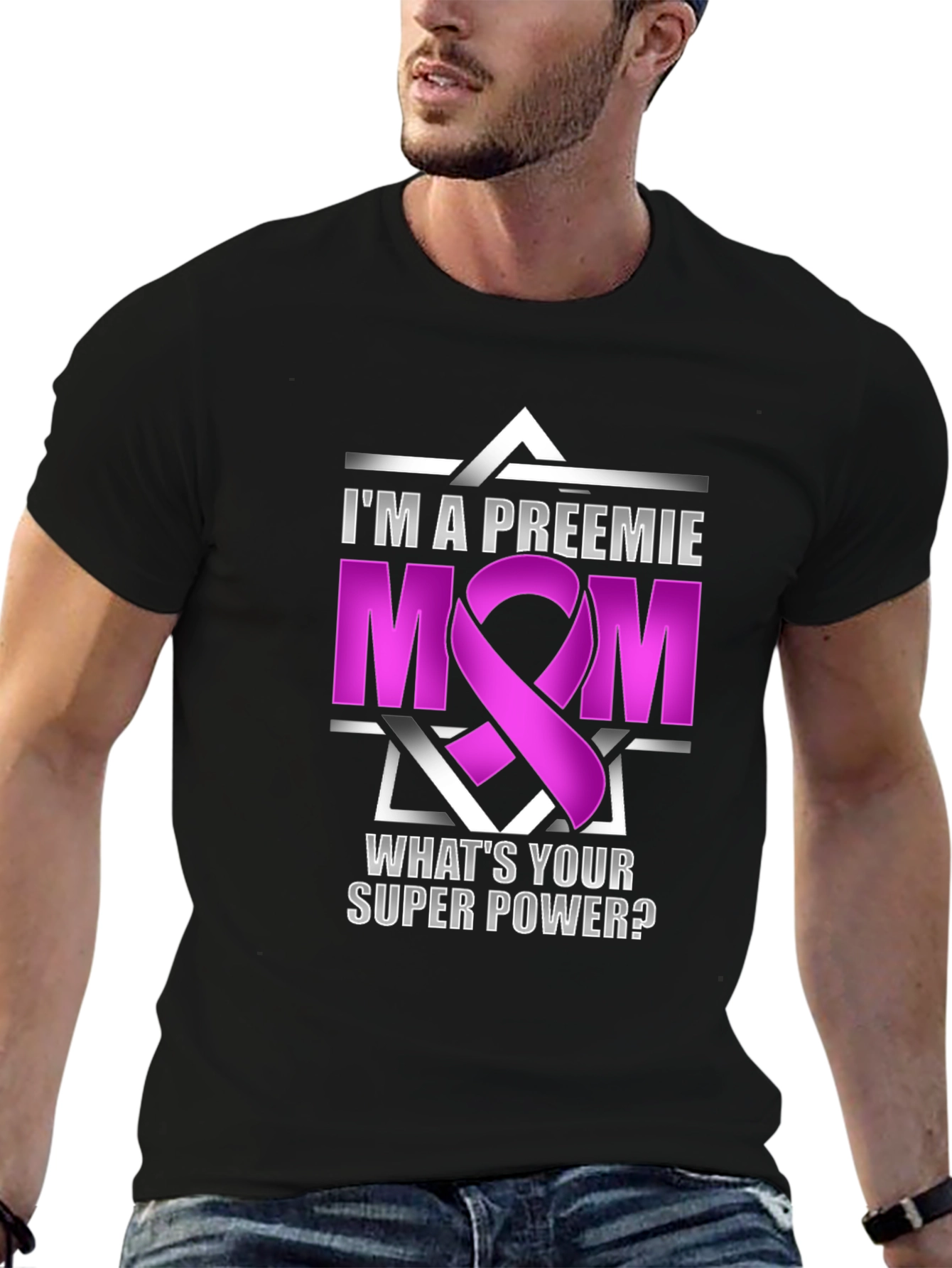 Preemie Mom Superpower T-Shirt