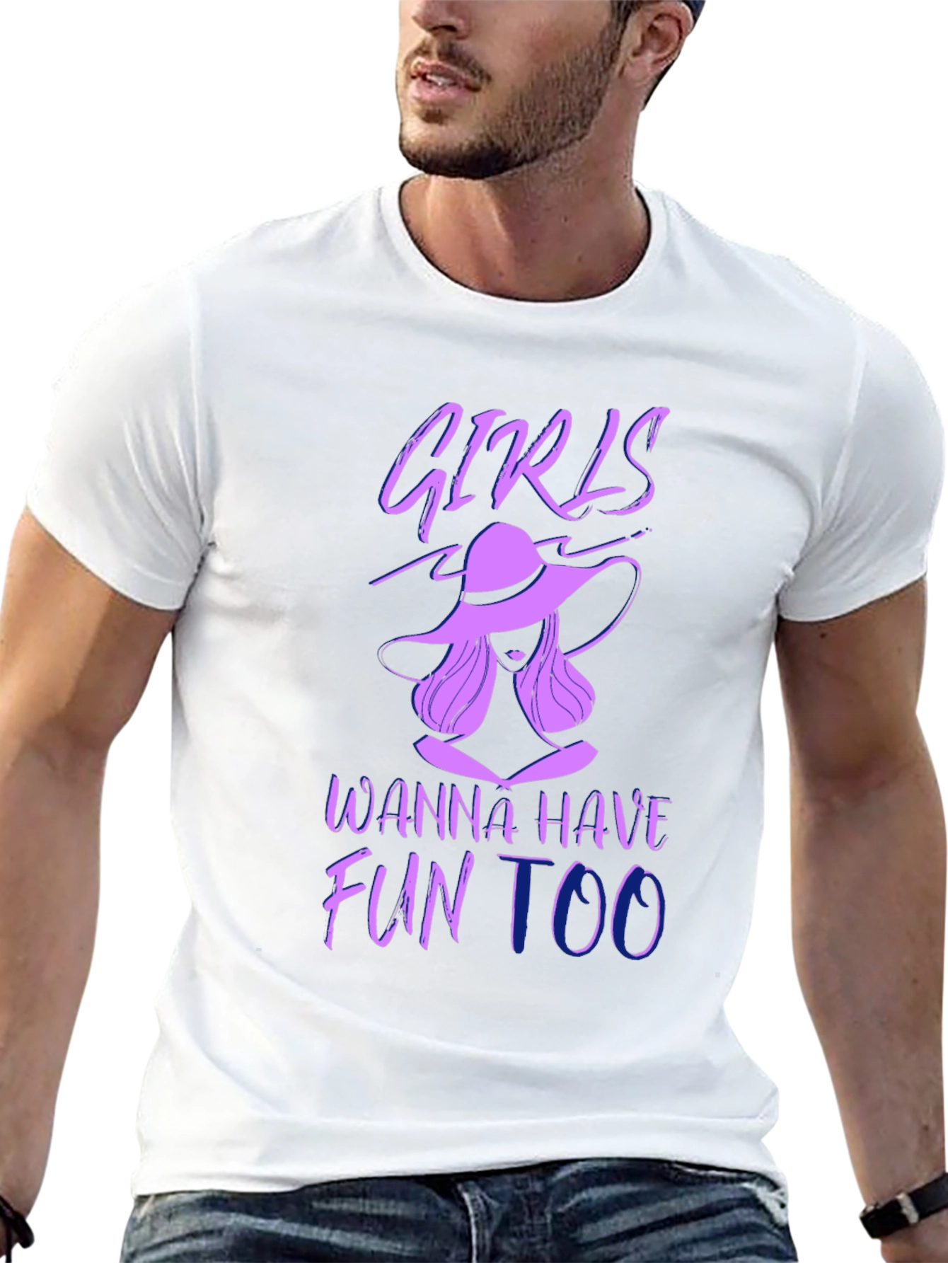 Girls Wanna Have Fun Too Graphic Tee