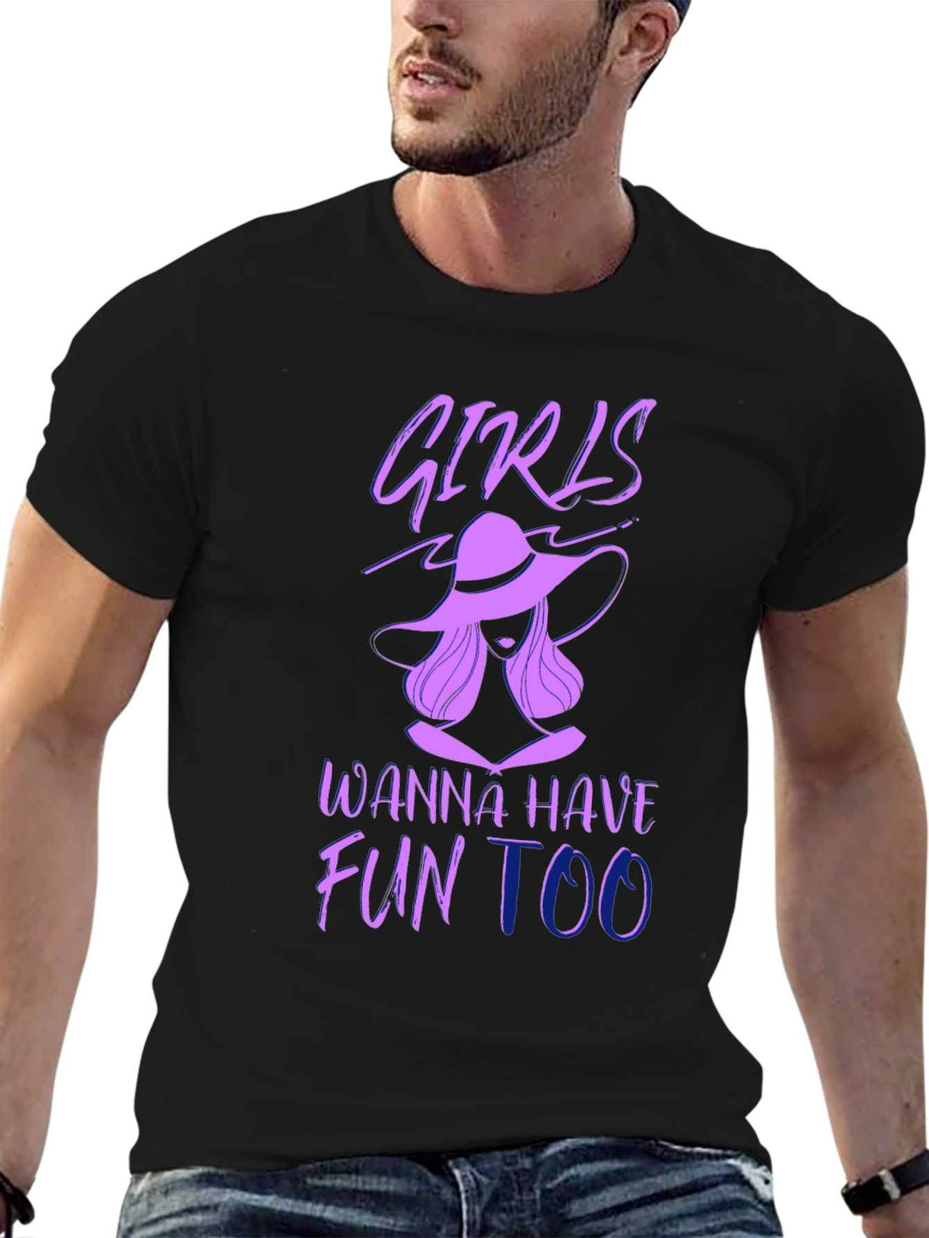 Girls Wanna Have Fun Too Graphic Tee