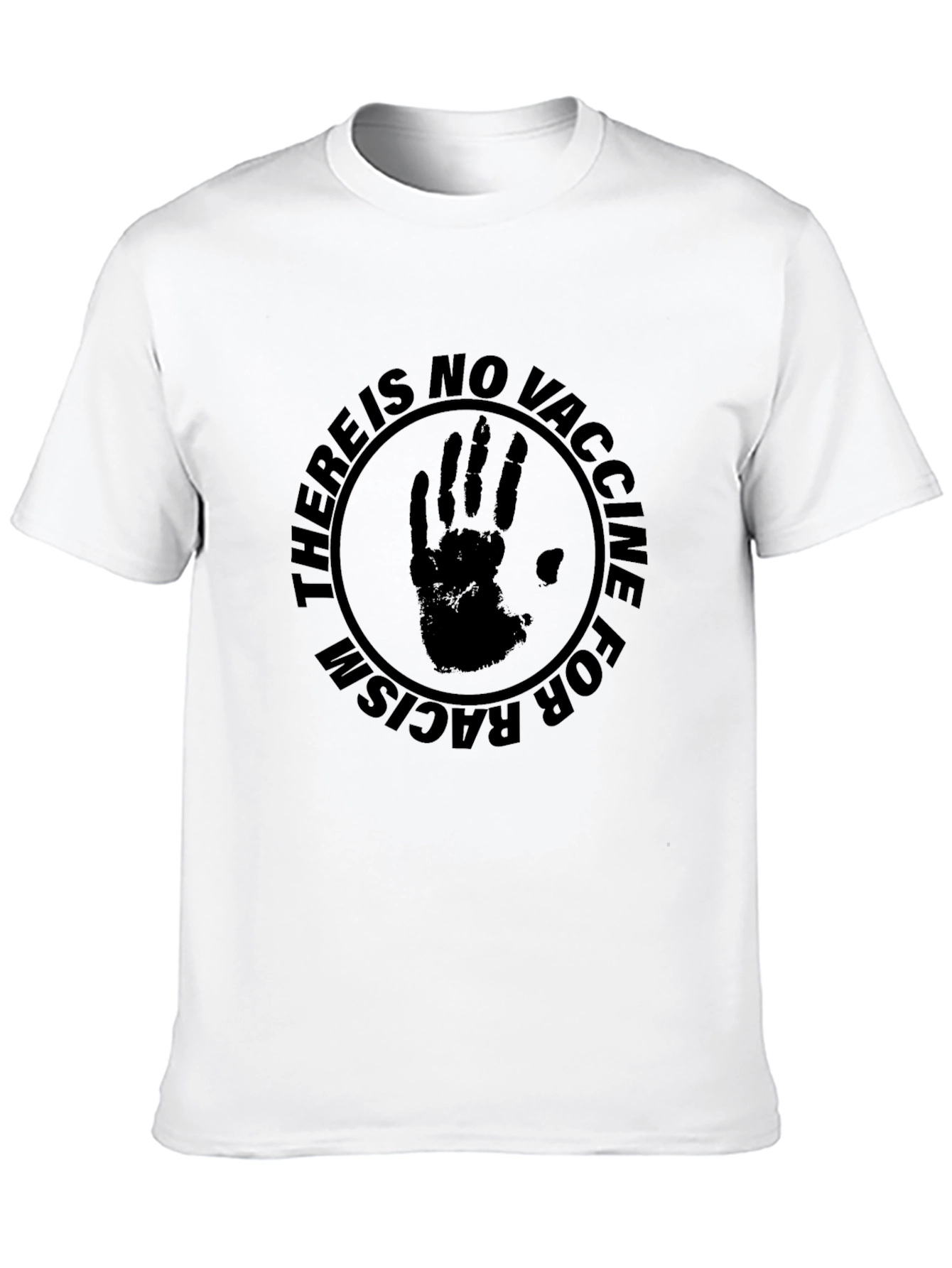 No Vaccine for Racism Graphic Tee