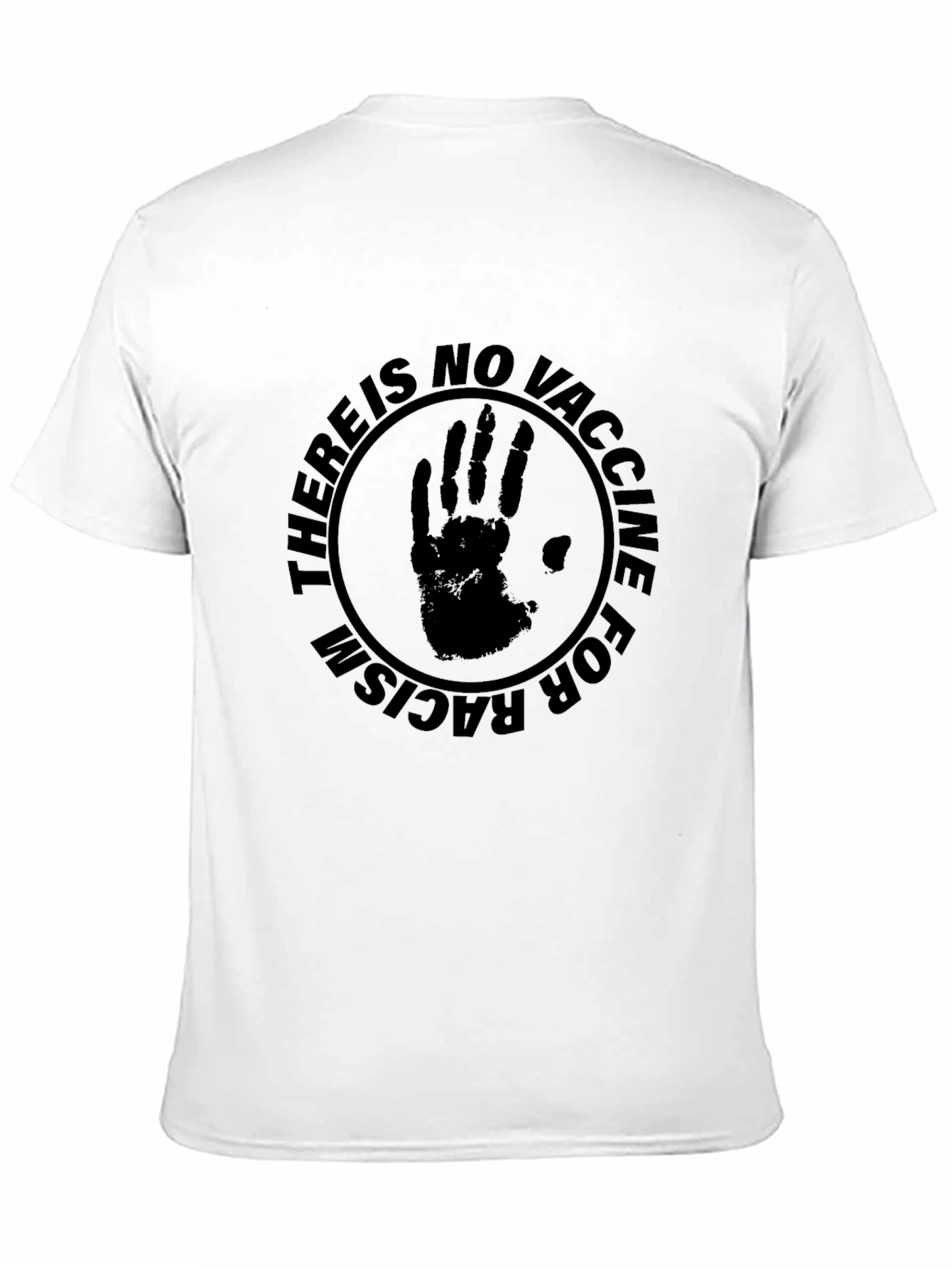 No Vaccine for Racism Graphic Tee