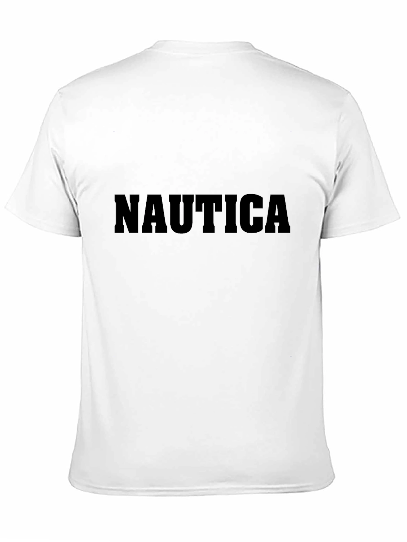 Nautica Mens Classic Black T-Shirt