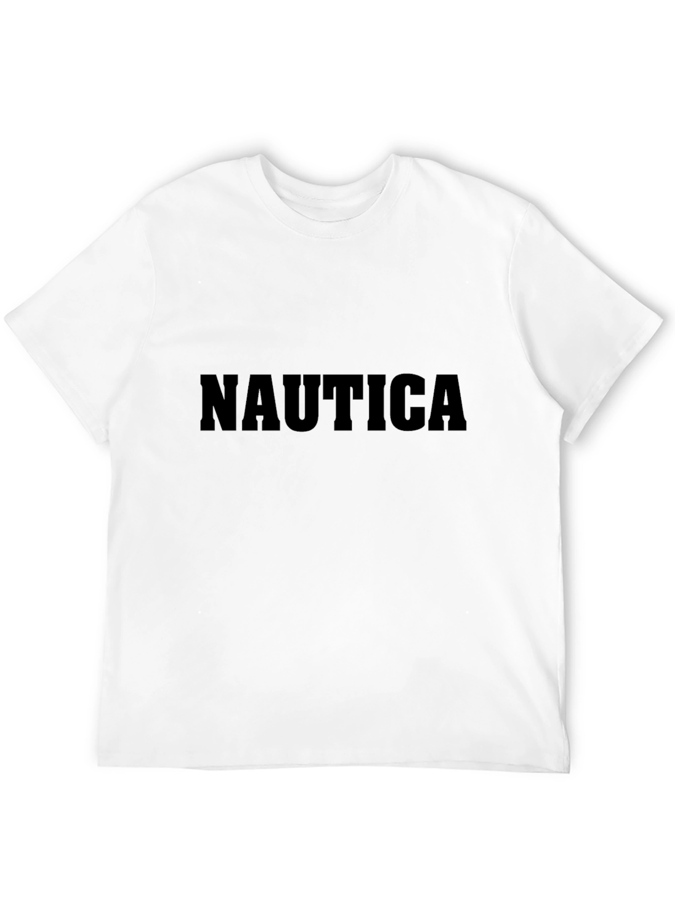 Nautica Mens Classic Black T-Shirt