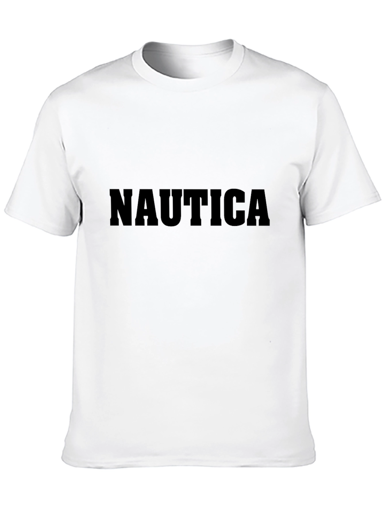 Nautica Mens Classic Black T-Shirt