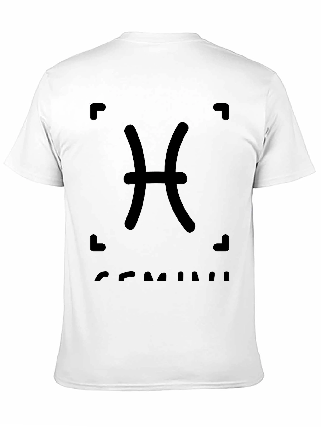 Pisces Zodiac Black T-Shirt