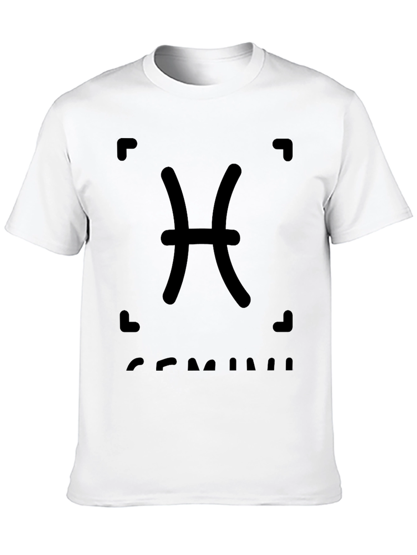 Pisces Zodiac Black T-Shirt