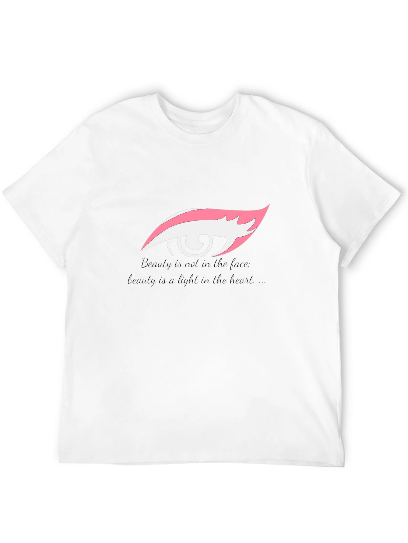 Eye Graphic Black T-Shirt - Beauty Within