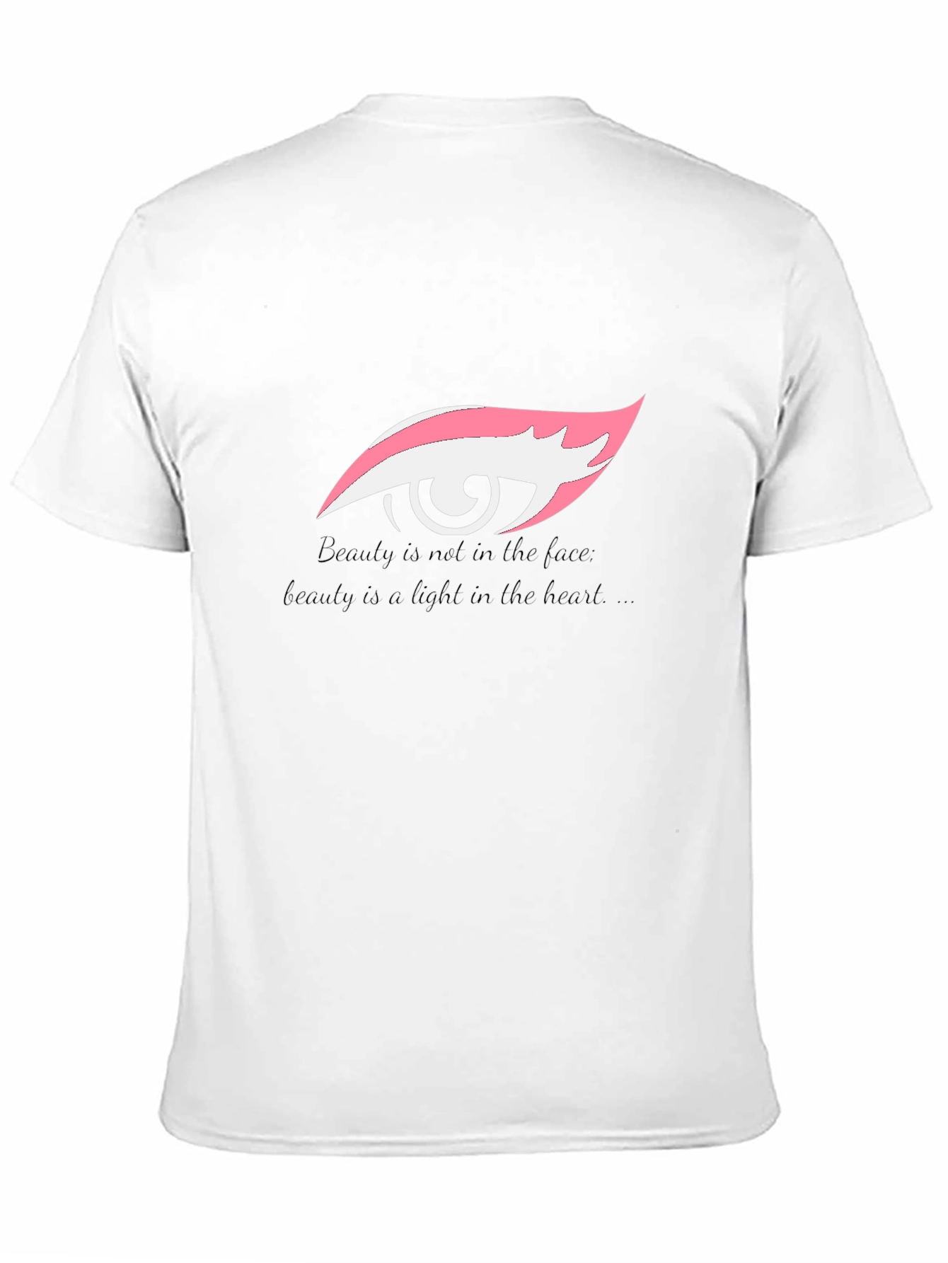 Eye Graphic Black T-Shirt - Beauty Within
