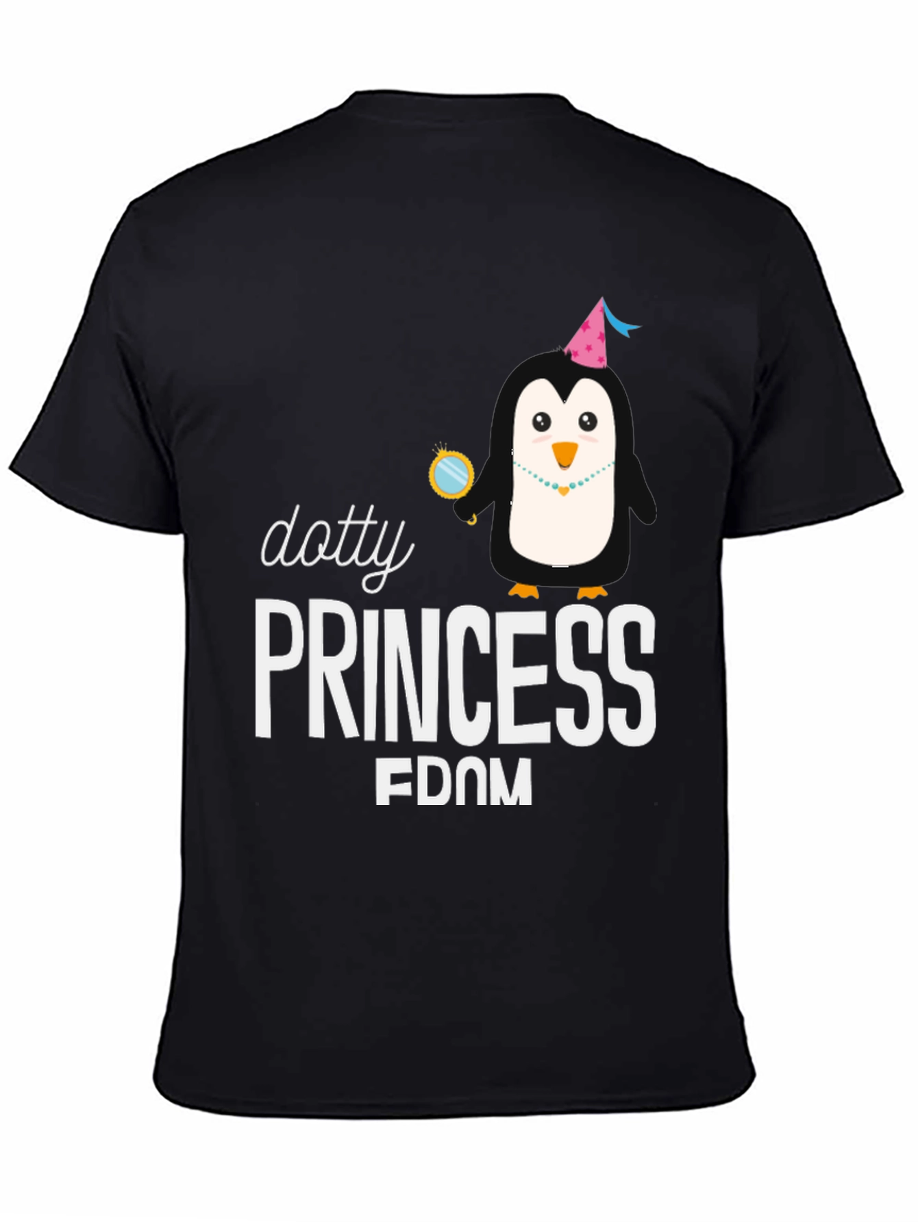 Dotty Princess Penguin T-Shirt