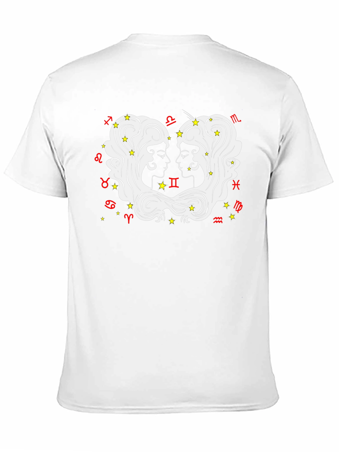 Gemini Zodiac T-Shirt - Unisex Stylish Tee