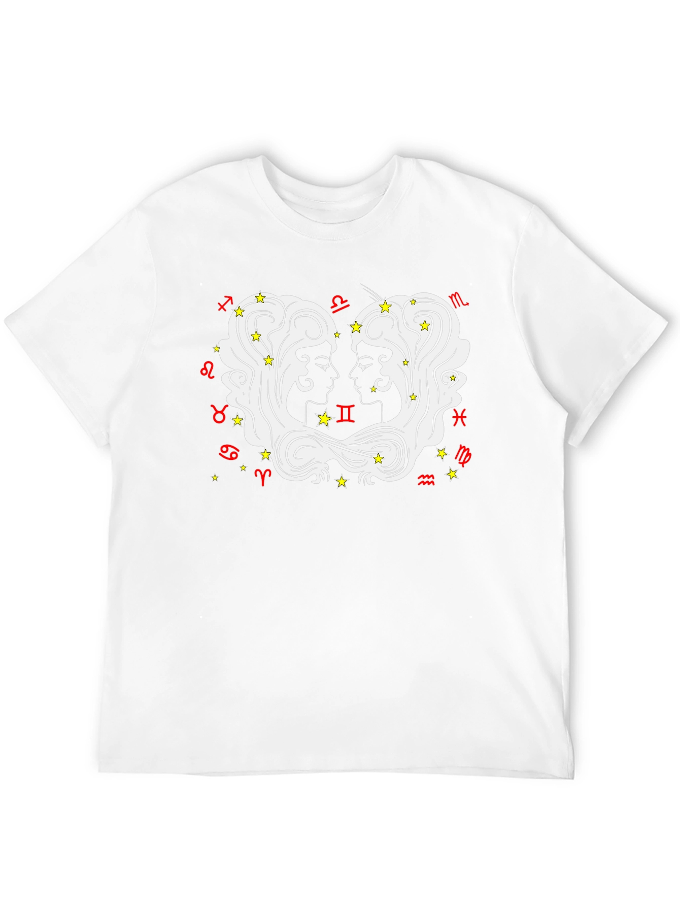 Gemini Zodiac T-Shirt - Unisex Stylish Tee
