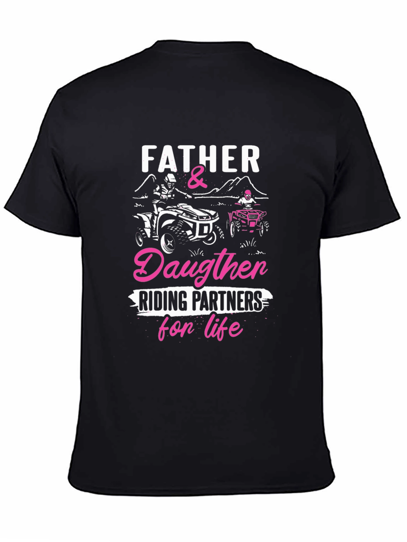 Father & Daughter Riding Partners T-Shirt