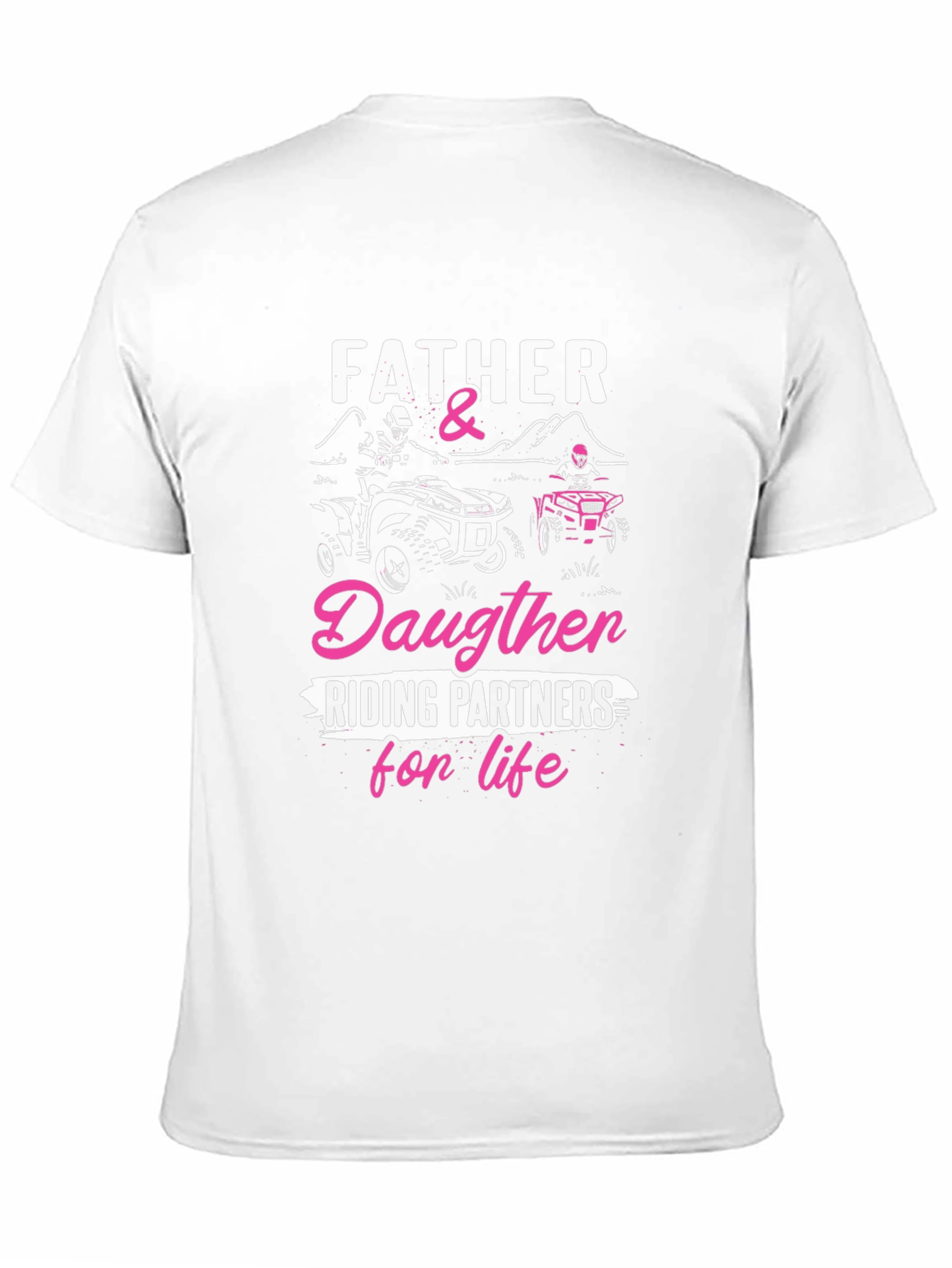 Father & Daughter Riding Partners T-Shirt