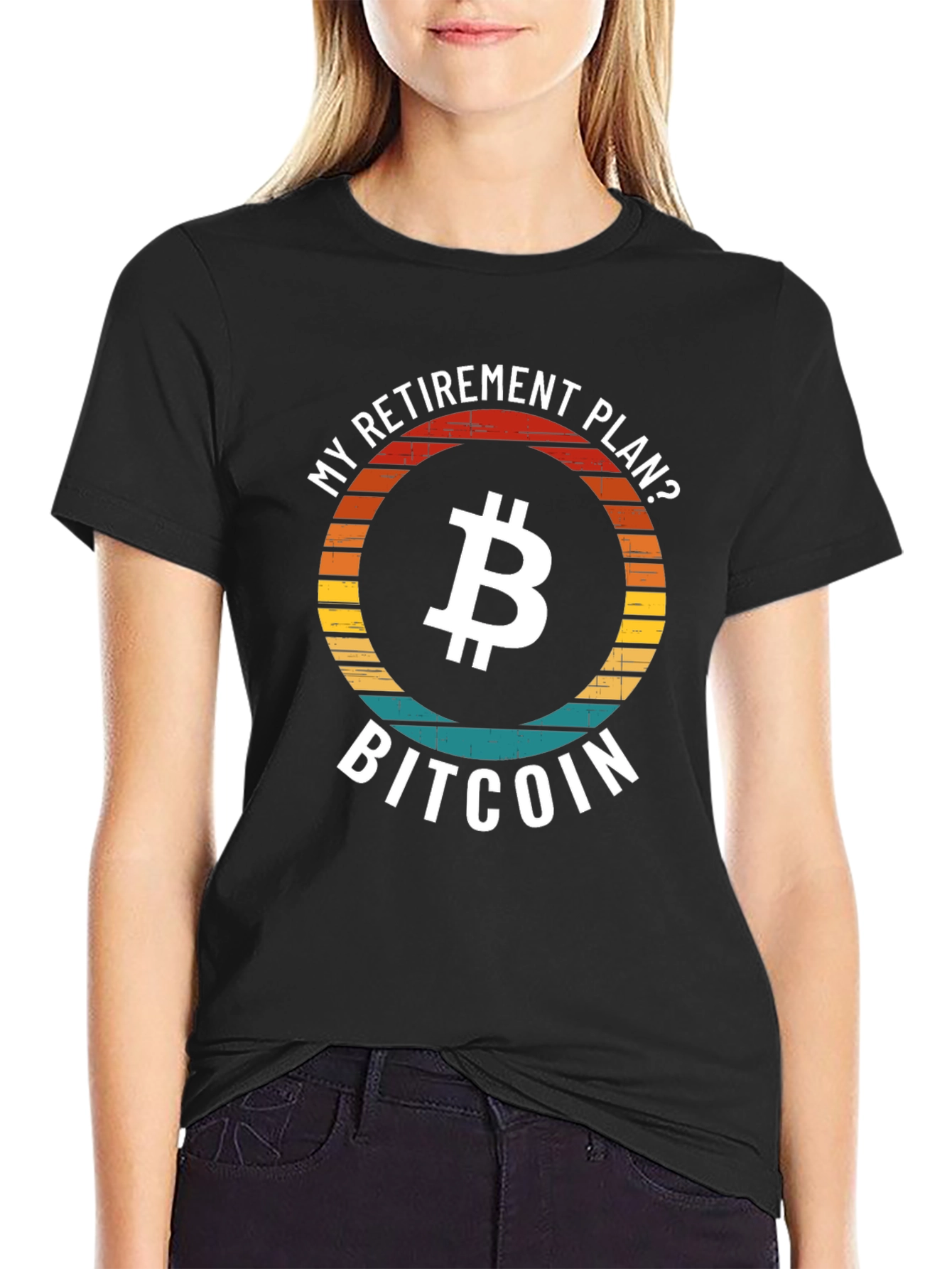 Bitcoin Retirement Plan T-Shirt - Crypto Investor Tee