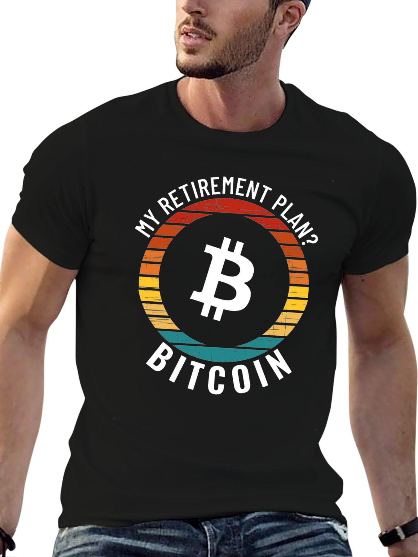 Bitcoin Retirement Plan T-Shirt - Crypto Investor Tee