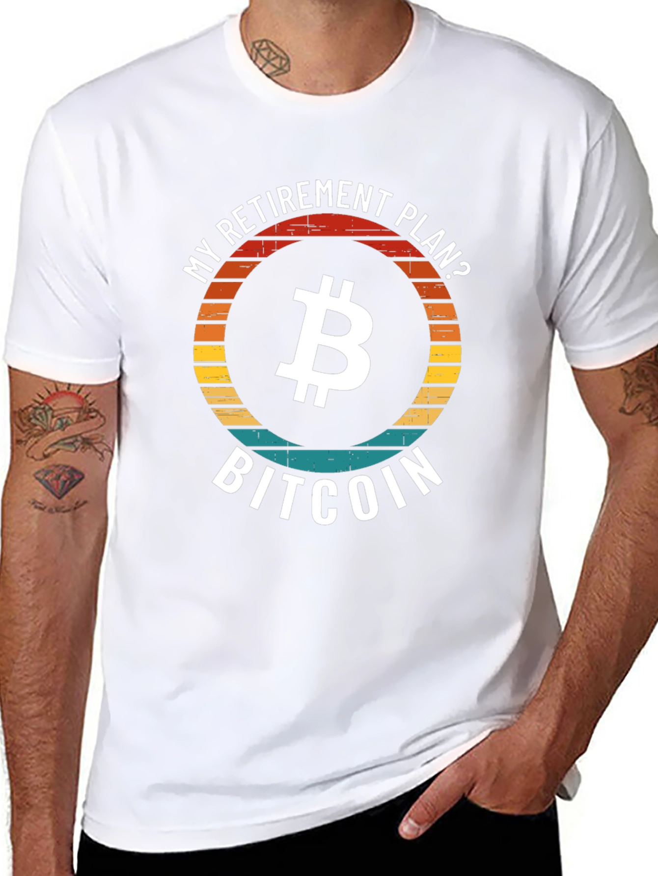 Bitcoin Retirement Plan T-Shirt - Crypto Investor Tee