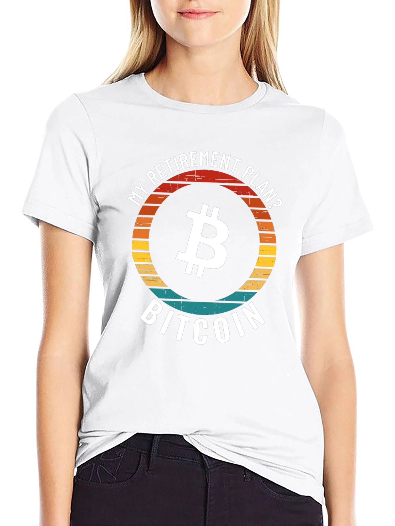 Bitcoin Retirement Plan T-Shirt - Crypto Investor Tee